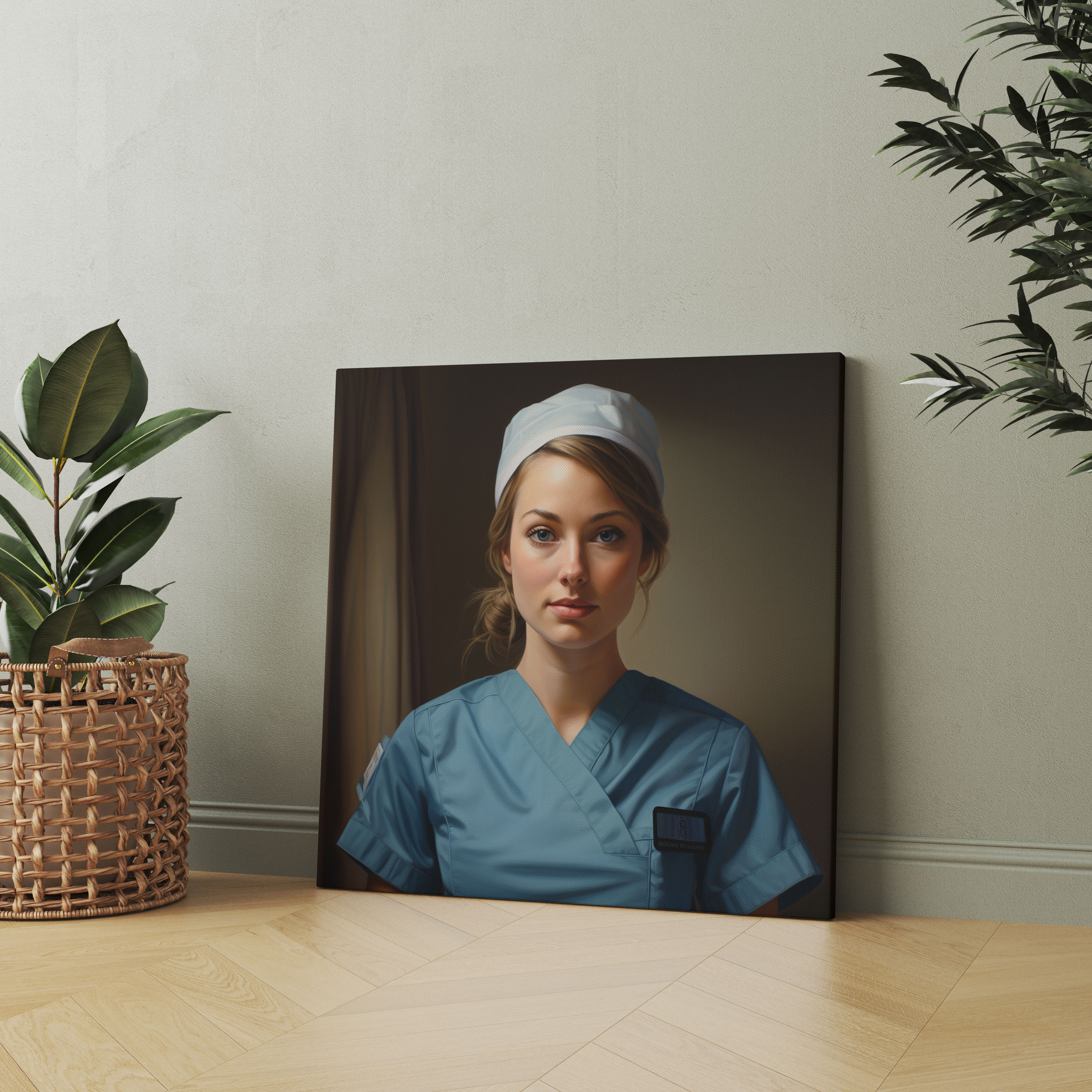 Nurse's Dedication Canvas Print - Medicine, Nurse, Home Decoration, Canvas Wall Art