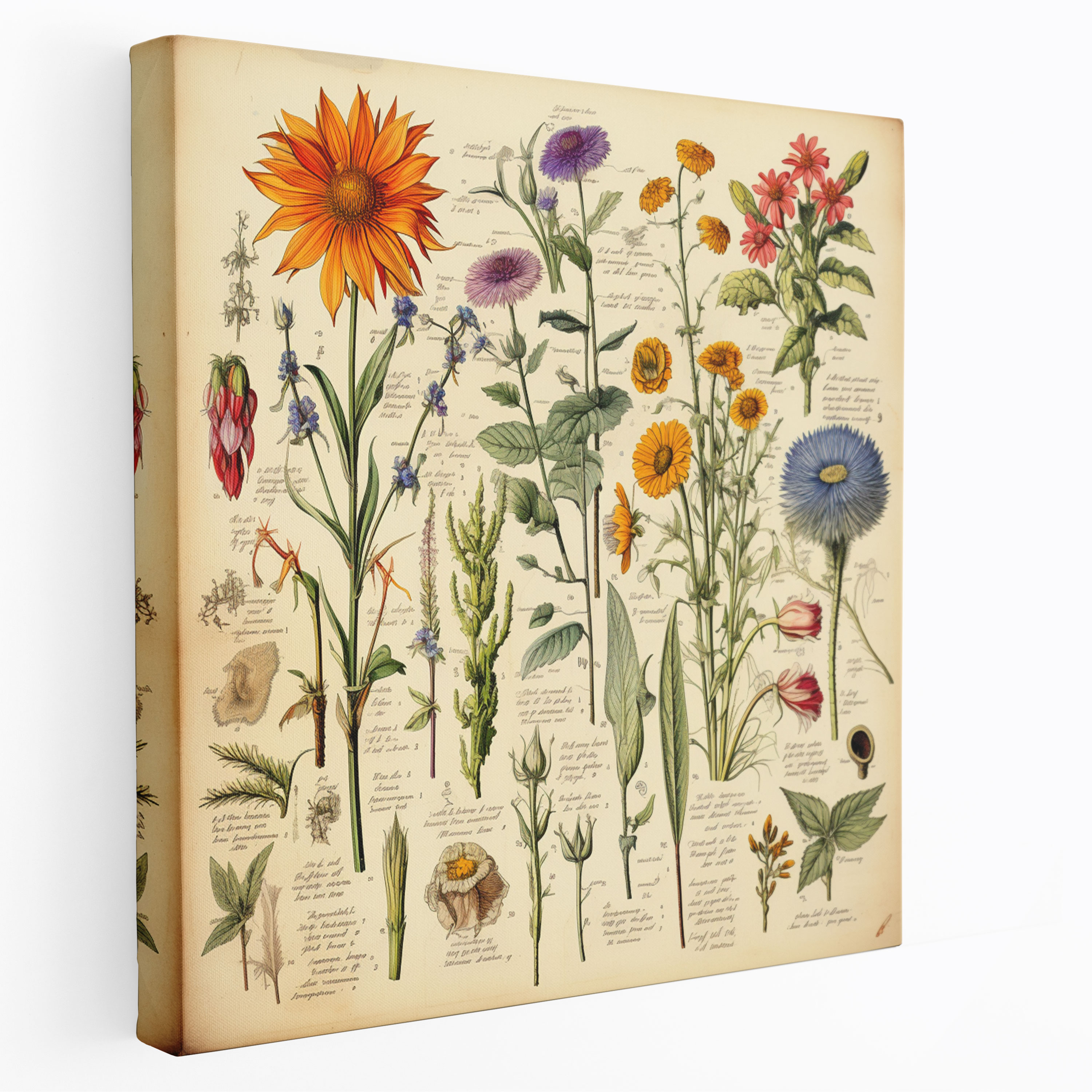 Medicine Mania Canvas Print - Medicine, Canvas Print, Nature's Remedies, Canvas Wall Art