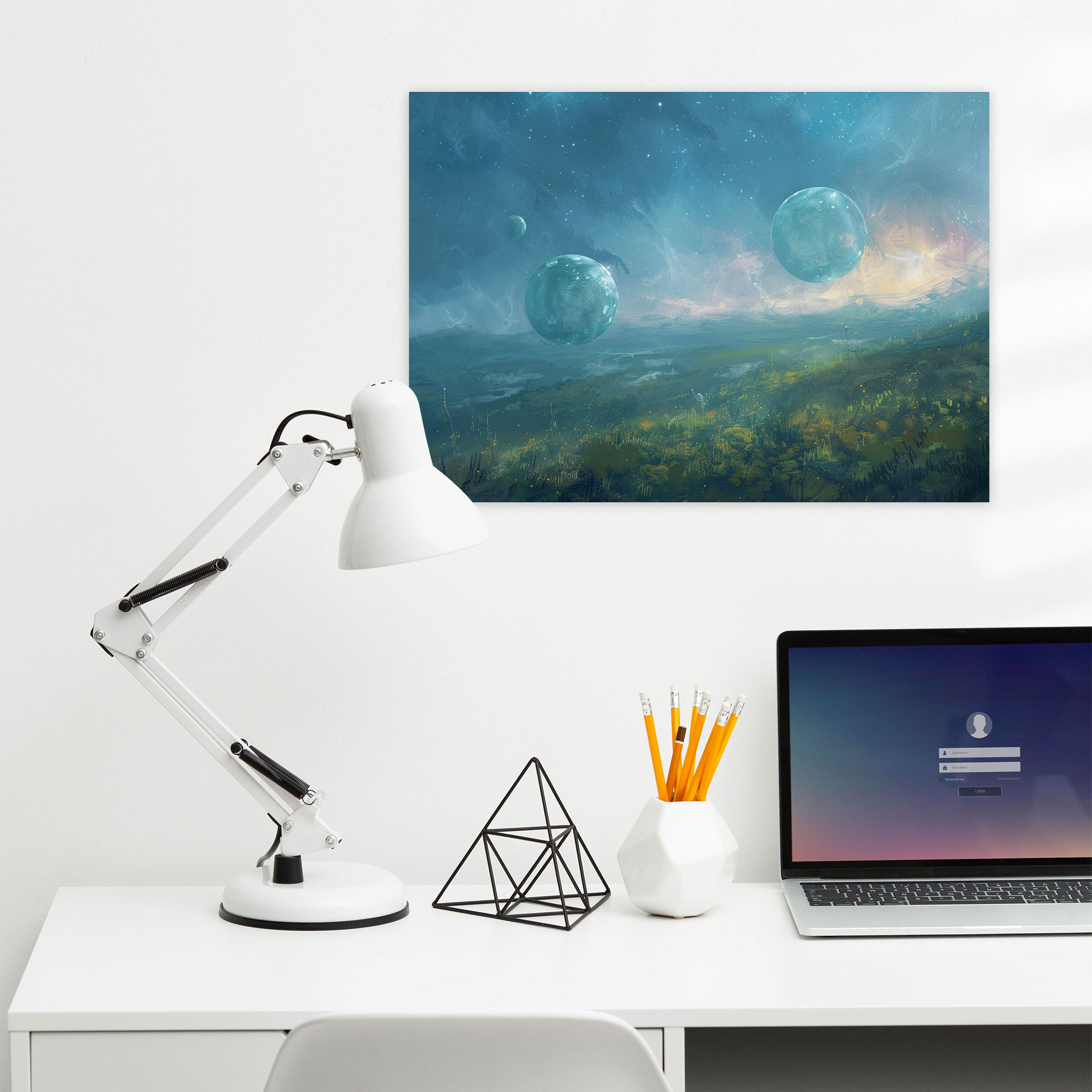 Metaphysical Painting Wall Decoration - Metaphysical Painting, Wall Decoration, Canvas, Metaphysical Painting