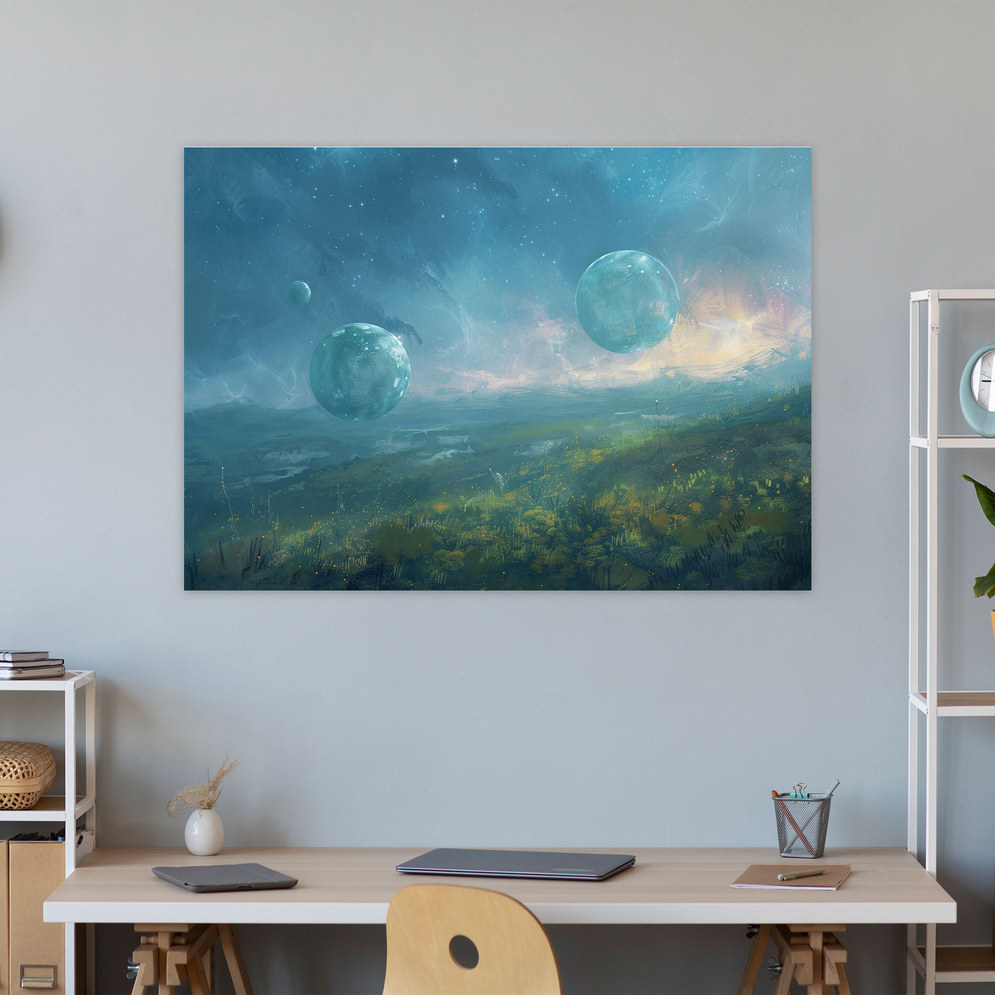 Metaphysical Painting Wall Decoration - Metaphysical Painting, Wall Decoration, Canvas, Metaphysical Painting