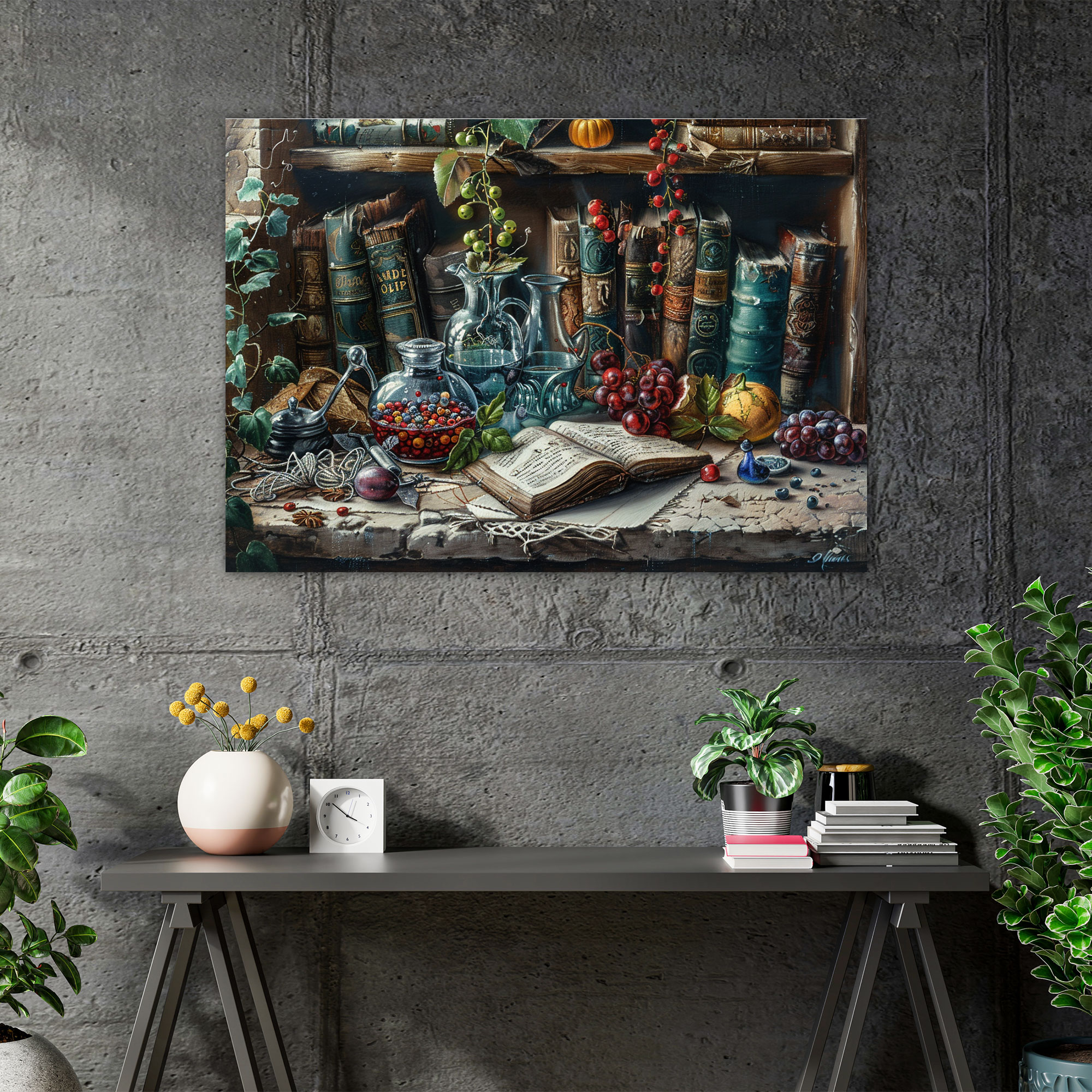 Metaphysical Painting Canvas Print - Metaphysical Painting, Metaphysical Painting, Canvas Wall Art, Canvas Print