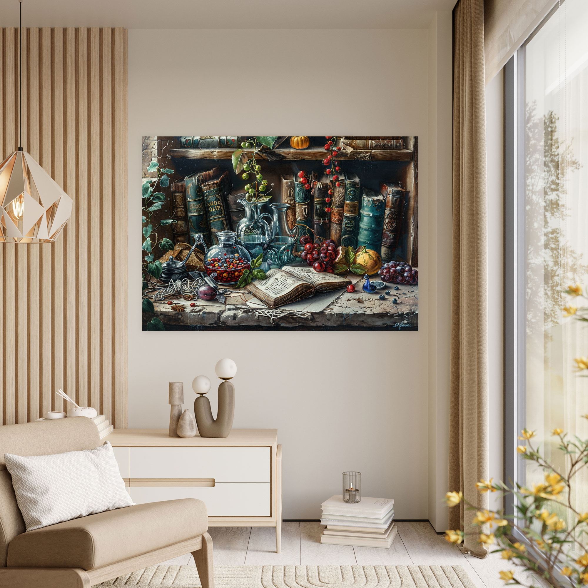 Metaphysical Painting Canvas Print - Metaphysical Painting, Metaphysical Painting, Canvas Wall Art, Canvas Print