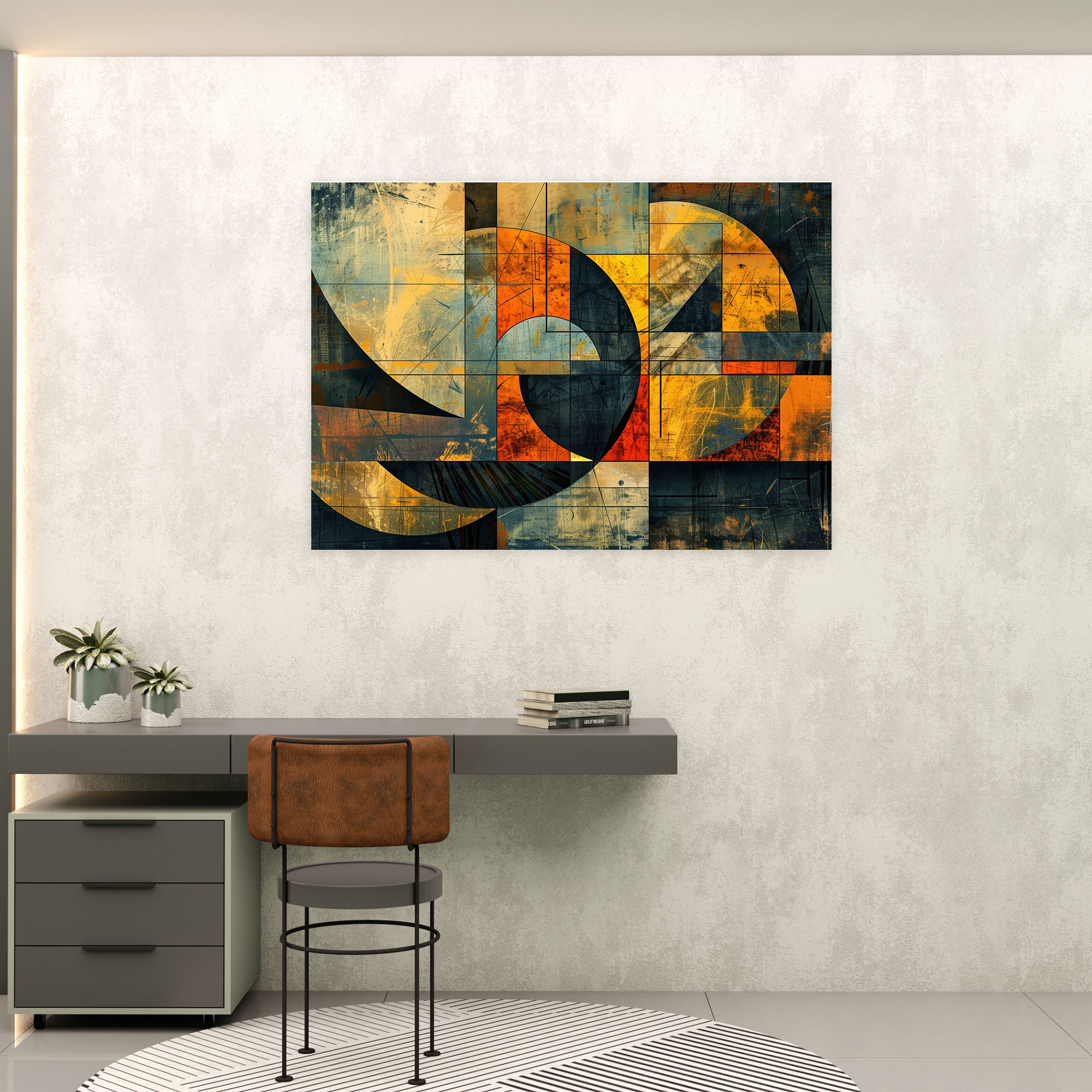 Metaphysical Painting Wall Art - Metaphysical Painting, Wall Art, Canvas, Home Decoration