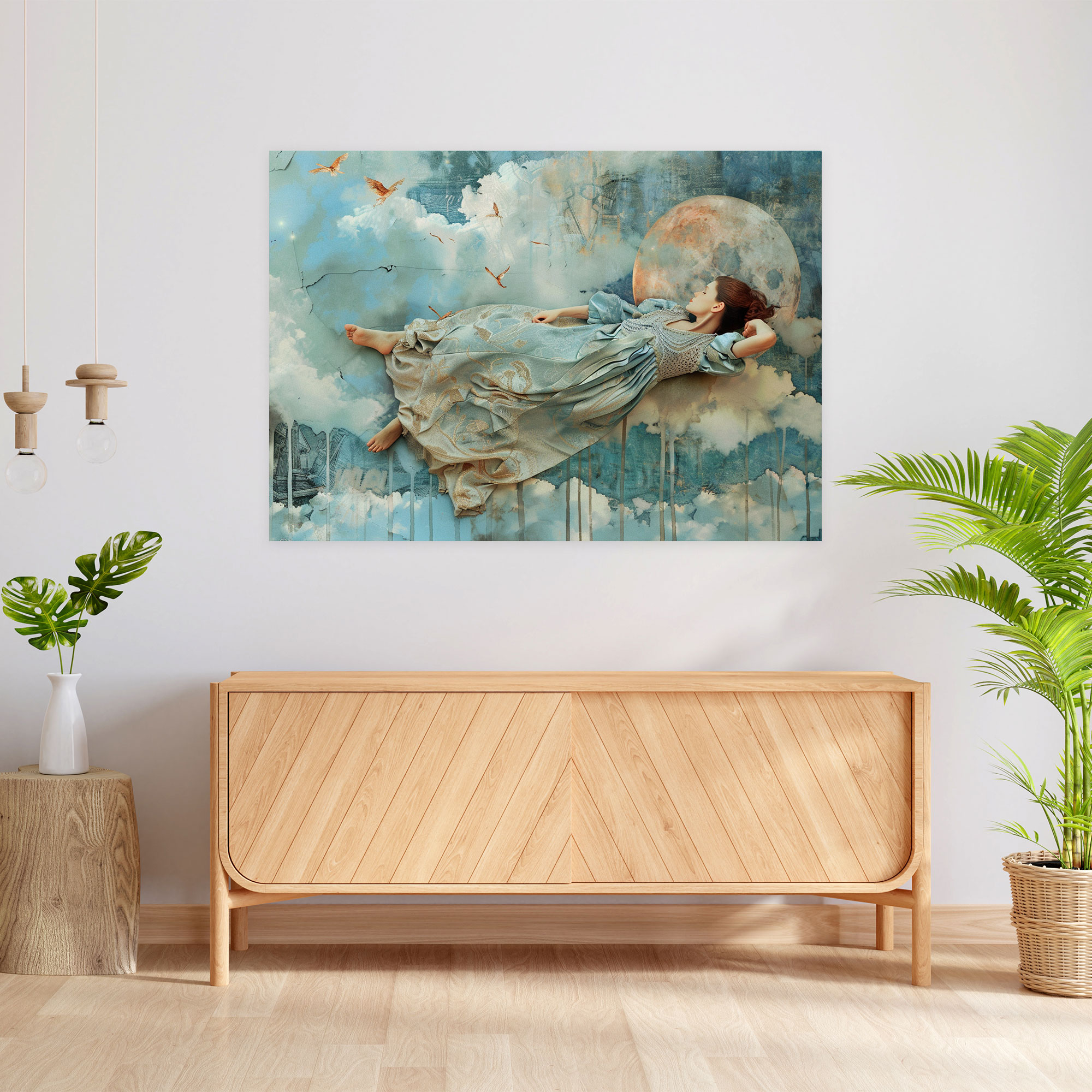 Metaphysical Painting Canvas Print - Metaphysical Painting, Home Decoration, Canvas Wall Art, Wall Art