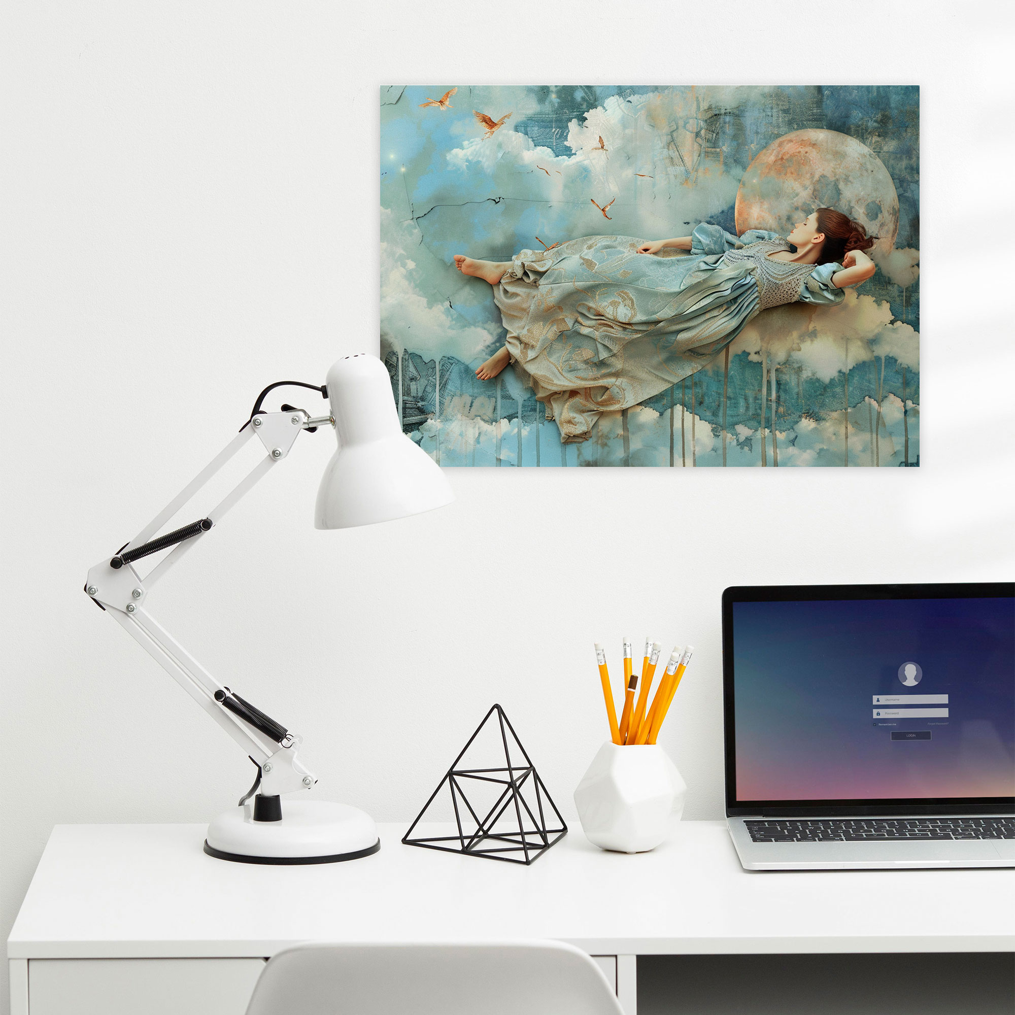 Metaphysical Painting Canvas Print - Metaphysical Painting, Home Decoration, Canvas Wall Art, Wall Art