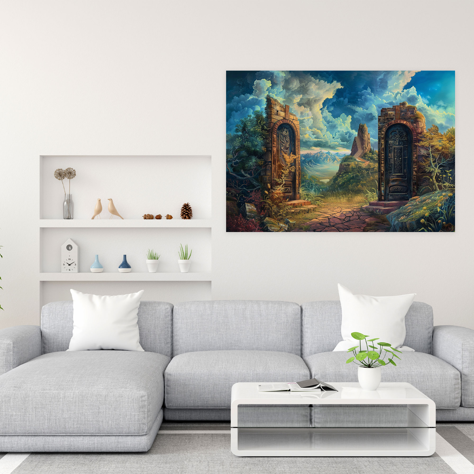 Metaphysical Painting Wall Art - Metaphysical Painting, Metaphysical Painting, Home Decoration, Wall Decoration