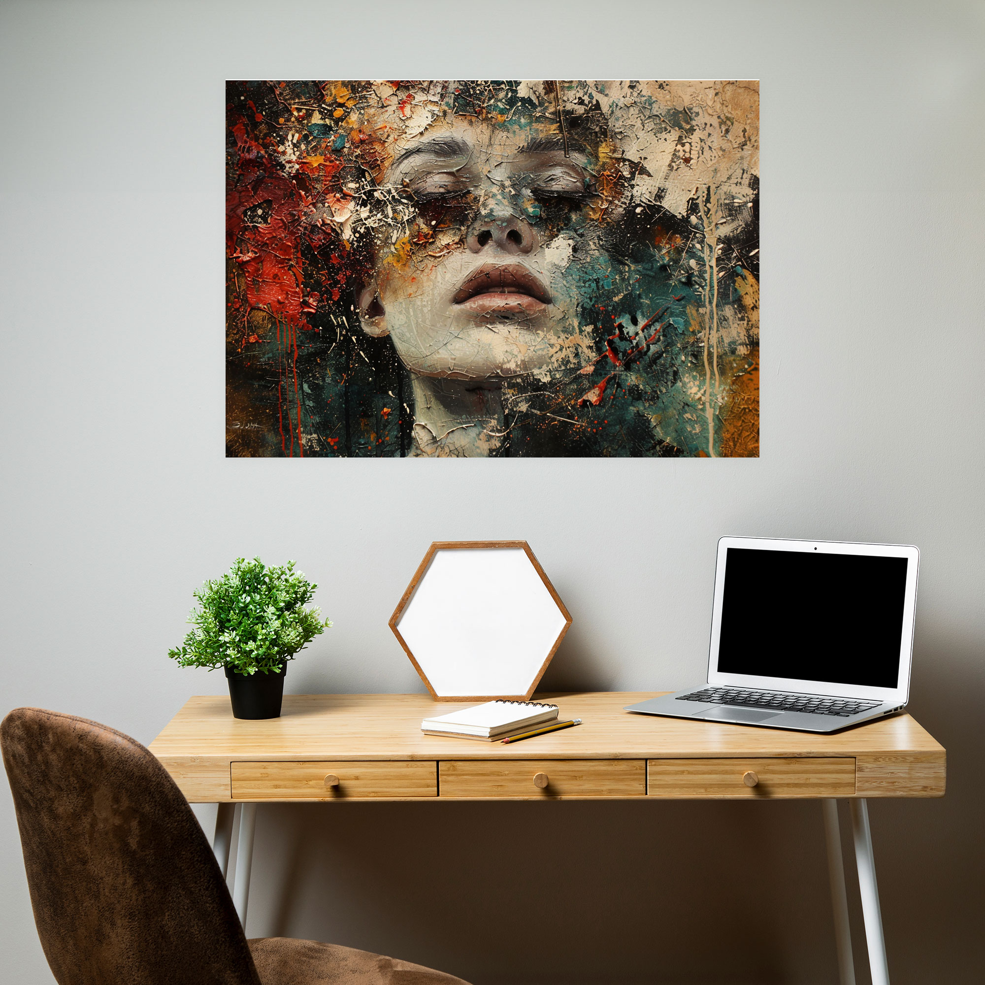 Metaphysical Painting Canvas Print - Metaphysical Painting, Canvas, Canvas Wall Art, Home Decoration