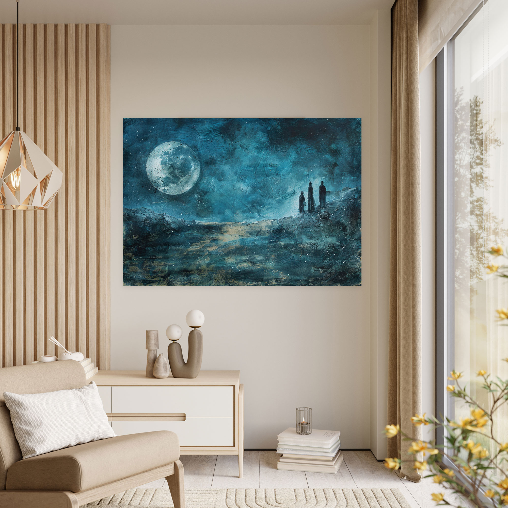 Metaphysical Painting Wall Art - Metaphysical Painting, Metaphysical Painting, Canvas Wall Art, Wall Art
