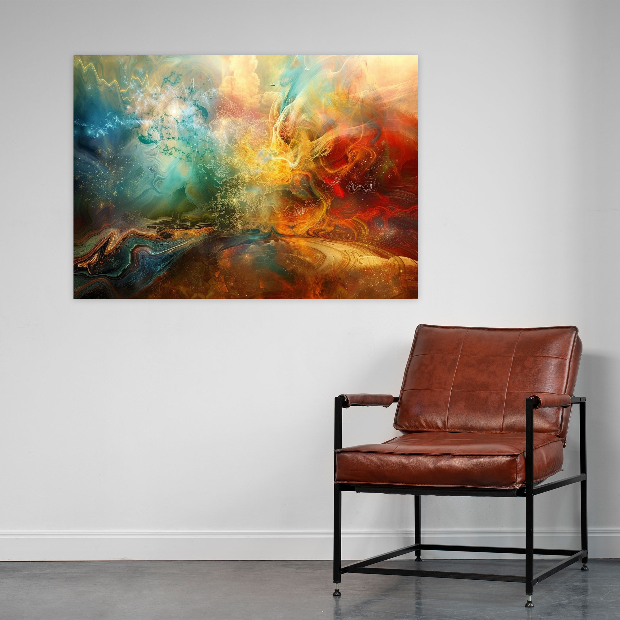 Metaphysical Painting Wall Decoration - Metaphysical Painting, Home Decoration, Wall Decoration, Canvas