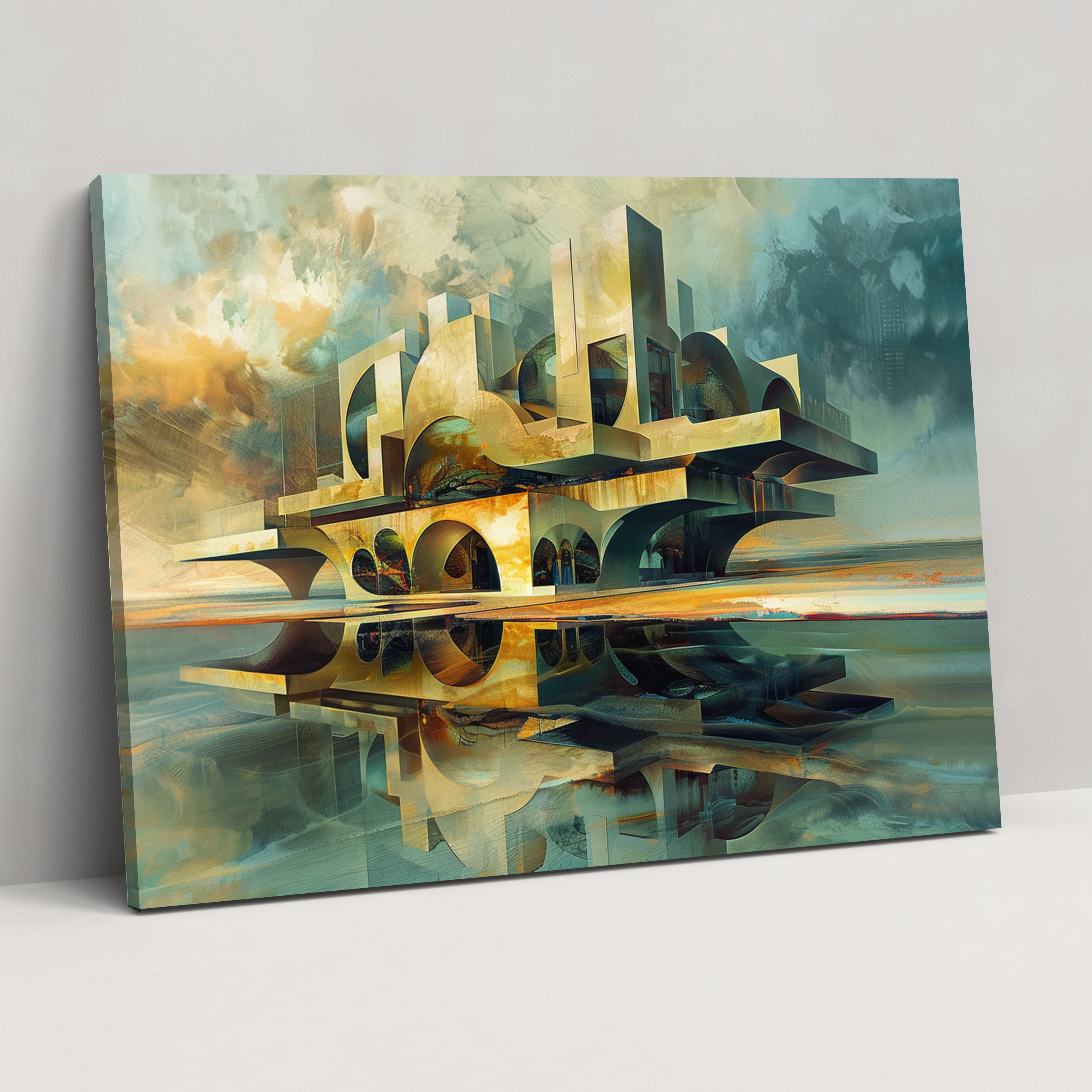 Metaphysical Painting Canvas Print - Metaphysical Painting, Canvas Wall Art, Wall Art, Wall Decoration