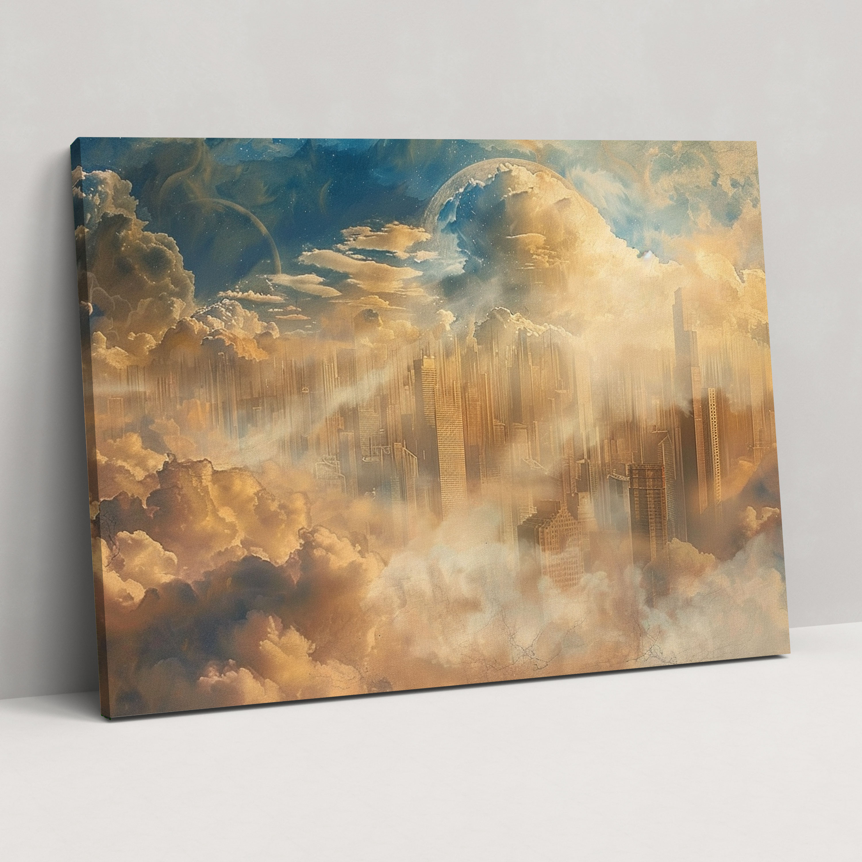 Metaphysical Painting Canvas Print - Metaphysical Painting, Canvas Wall Art, Home Decoration, Wall Art