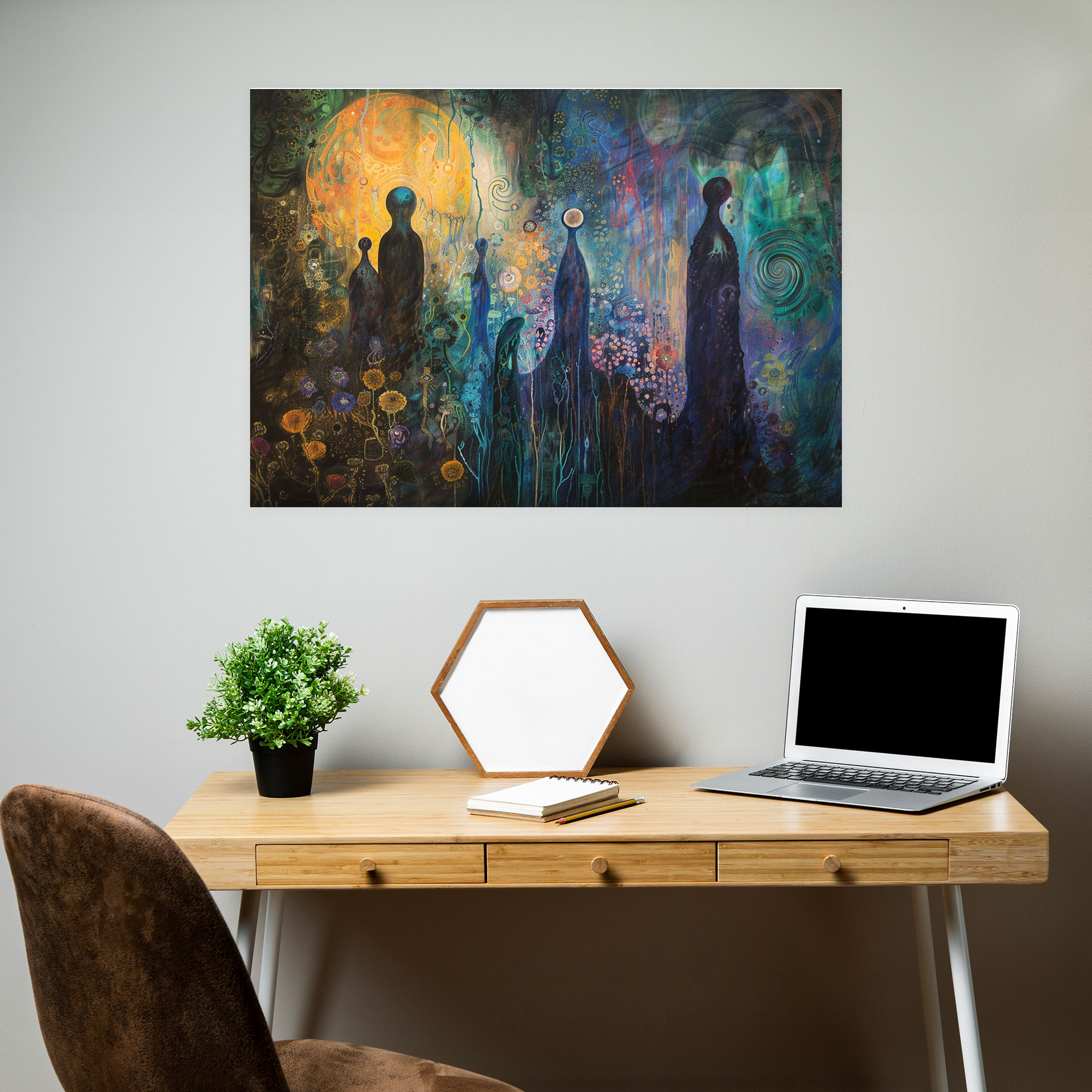 Metaphysical Painting Wall Decoration - Metaphysical Painting, Wall Decoration, Home Decoration, Metaphysical Painting