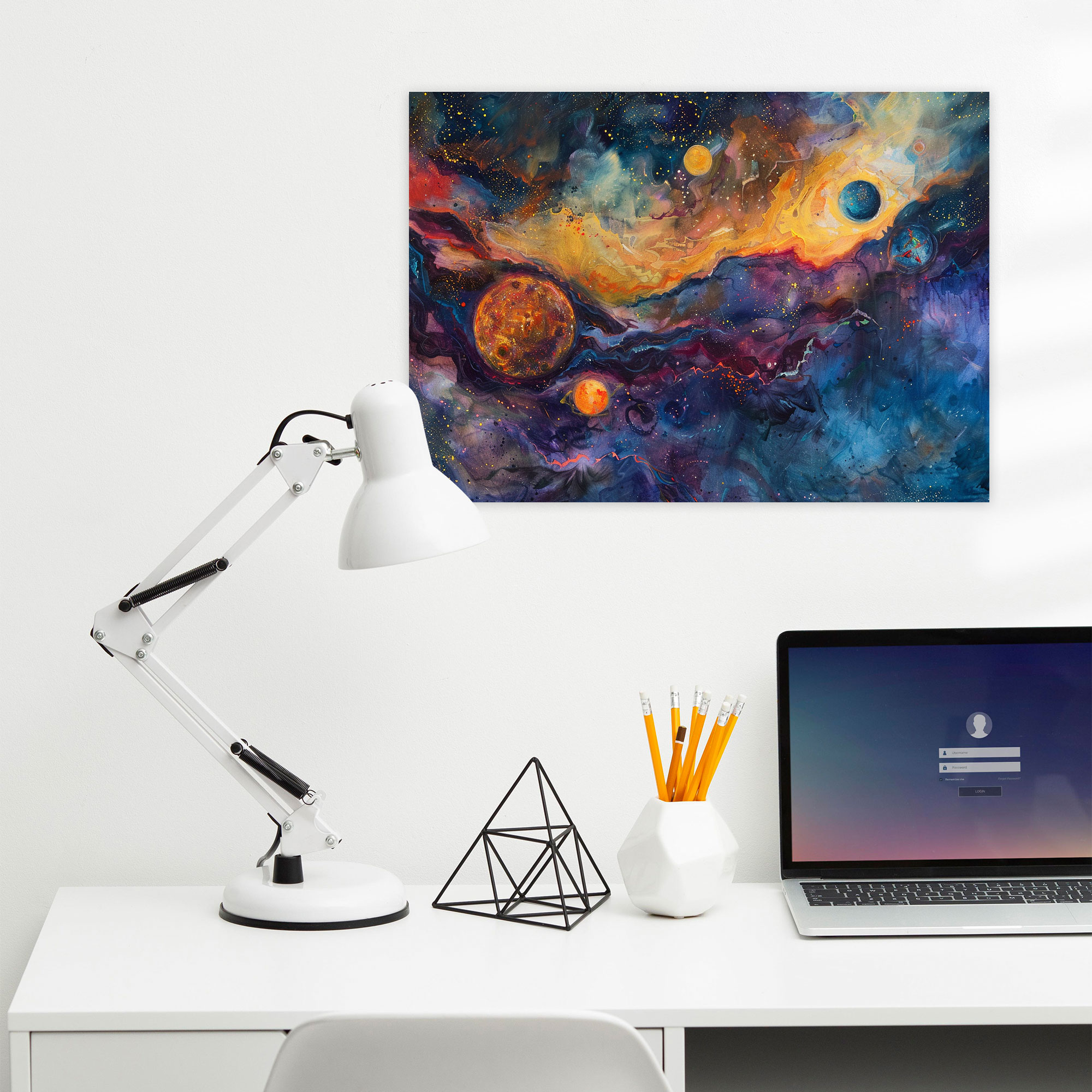 Metaphysical Painting Canvas Print - Metaphysical Painting, Canvas, Wall Art, Canvas Print