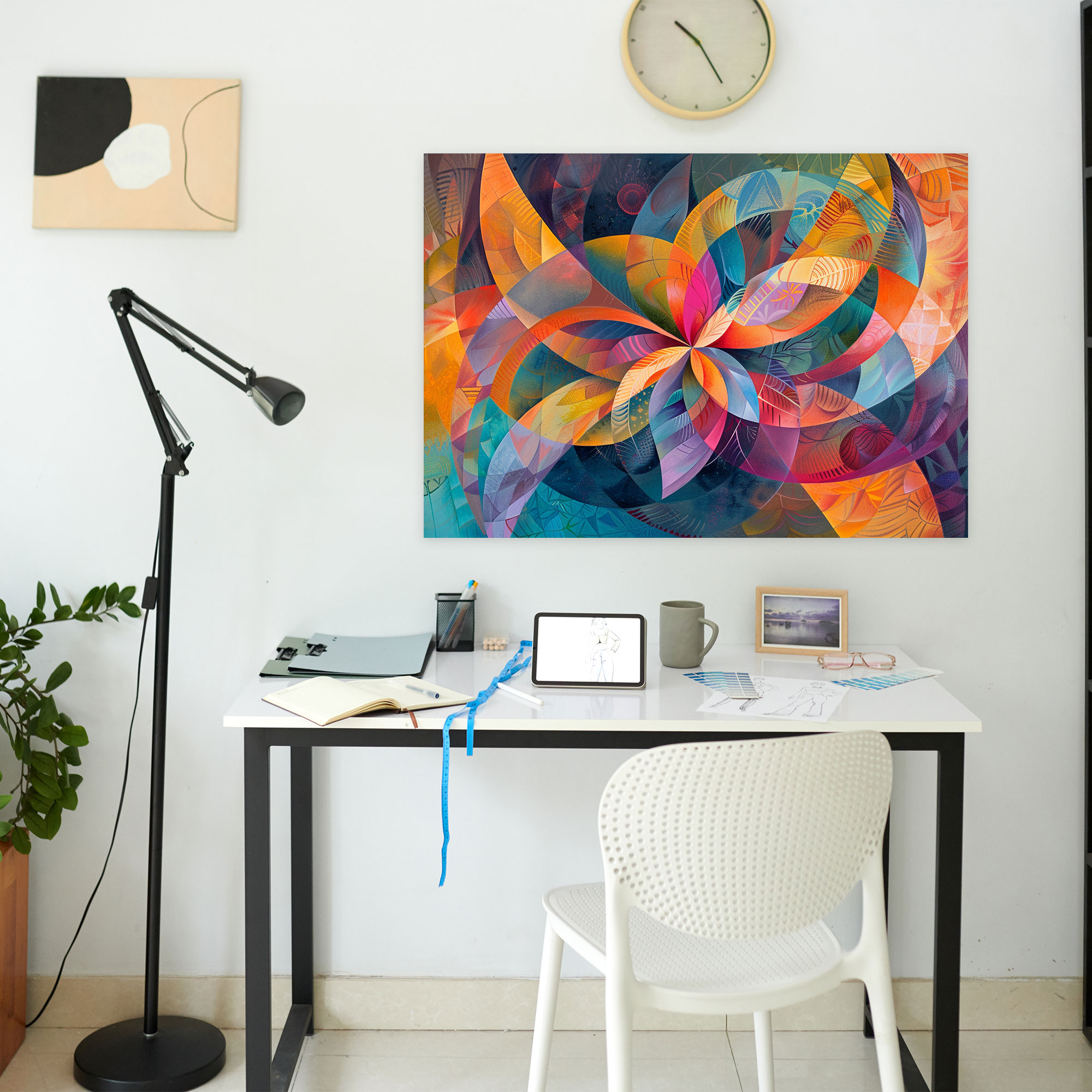 Metaphysical Painting Wall Art - Metaphysical Painting, Canvas, Canvas Wall Art, Home Decoration