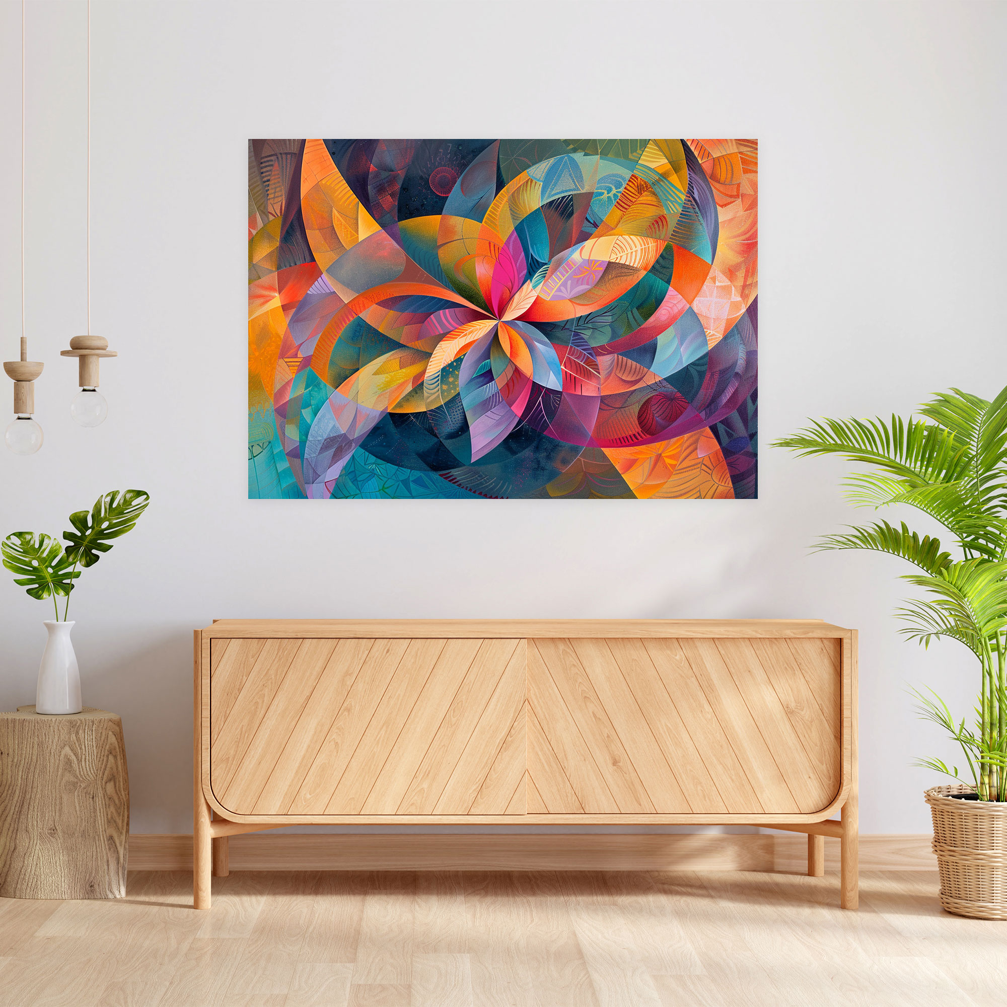 Metaphysical Painting Wall Art - Metaphysical Painting, Canvas, Canvas Wall Art, Home Decoration