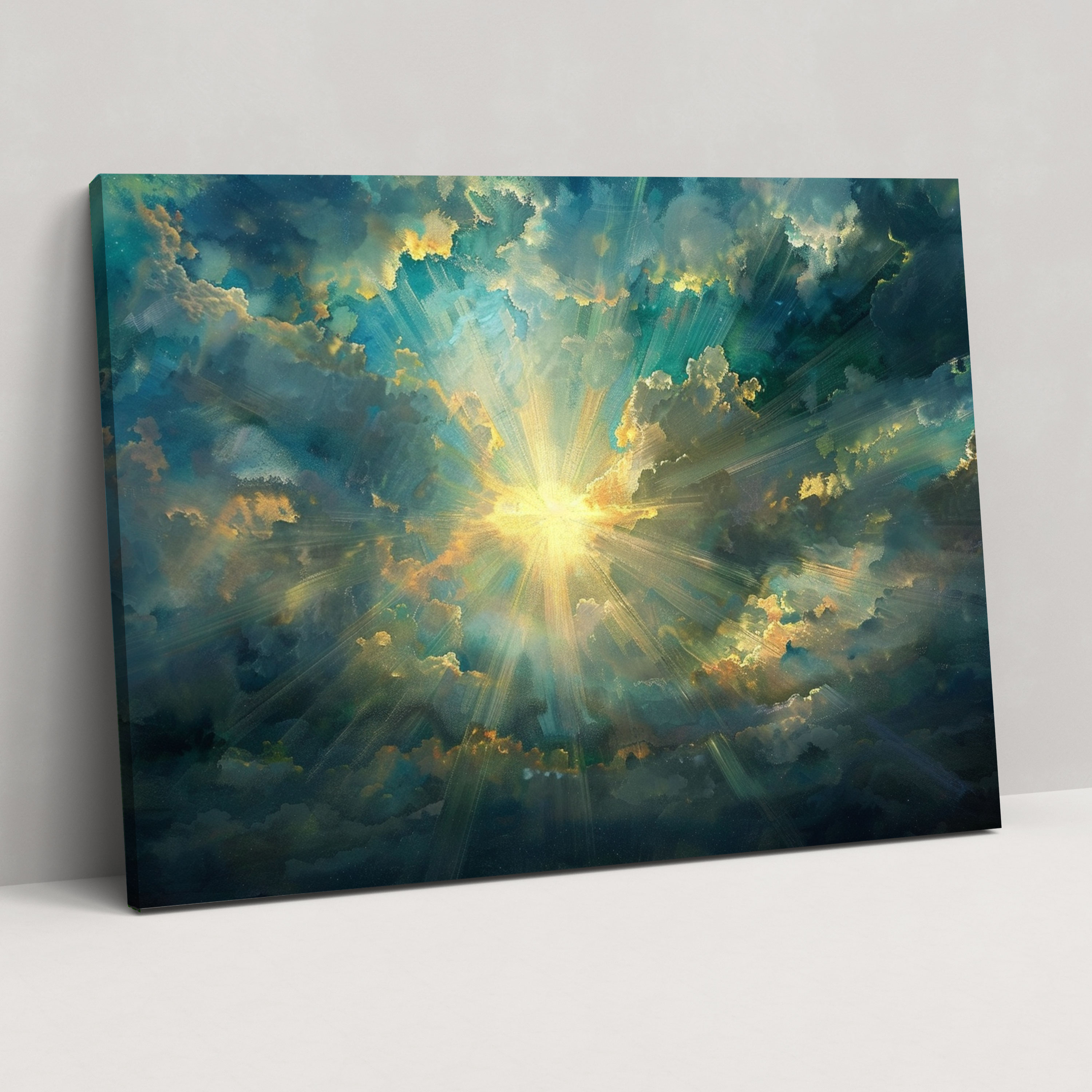 Metaphysical Painting Canvas Print - Metaphysical Painting, Home Decoration, Metaphysical Painting, Wall Art