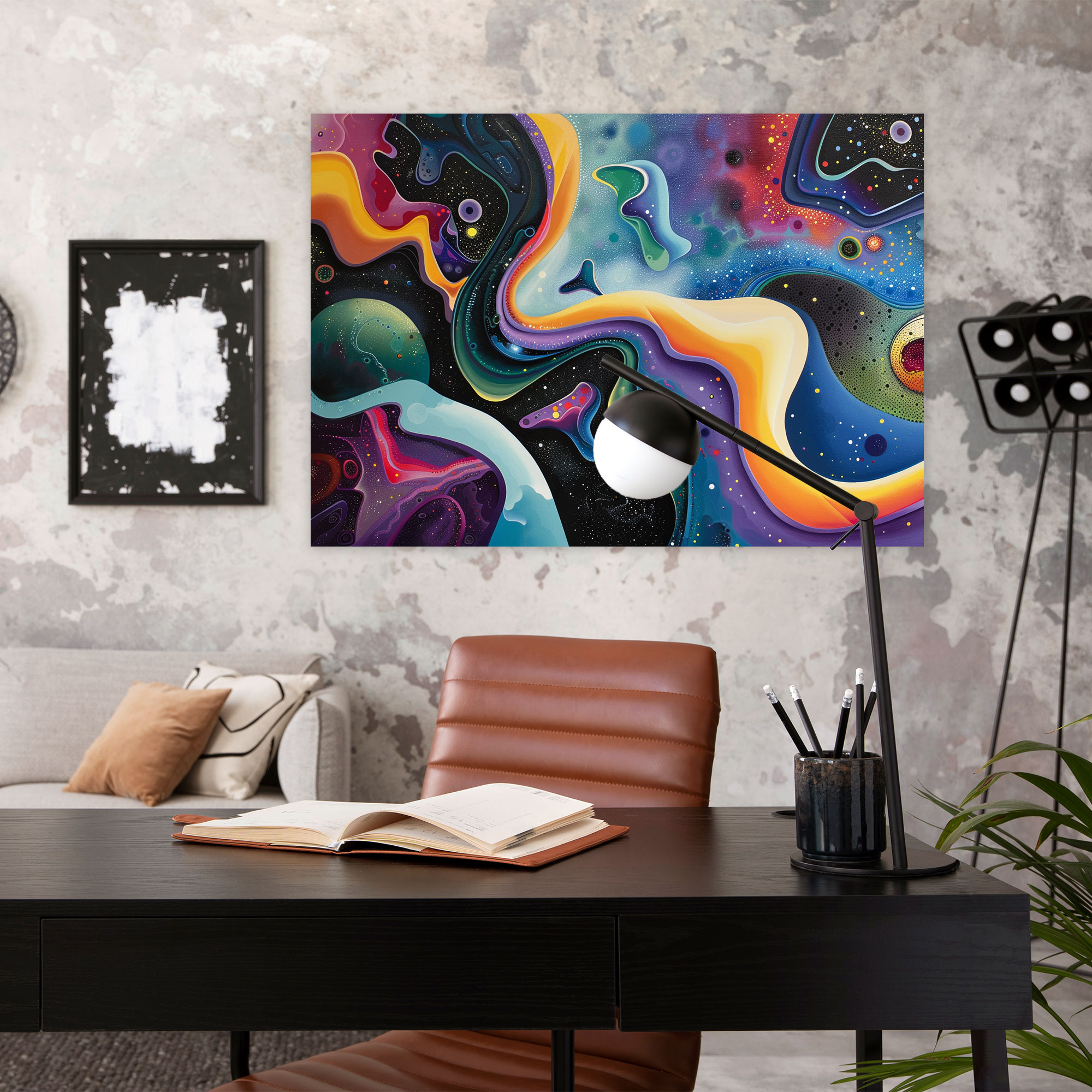 Metaphysical Painting Wall Art - Metaphysical Painting, Canvas, Home Decoration, Wall Art