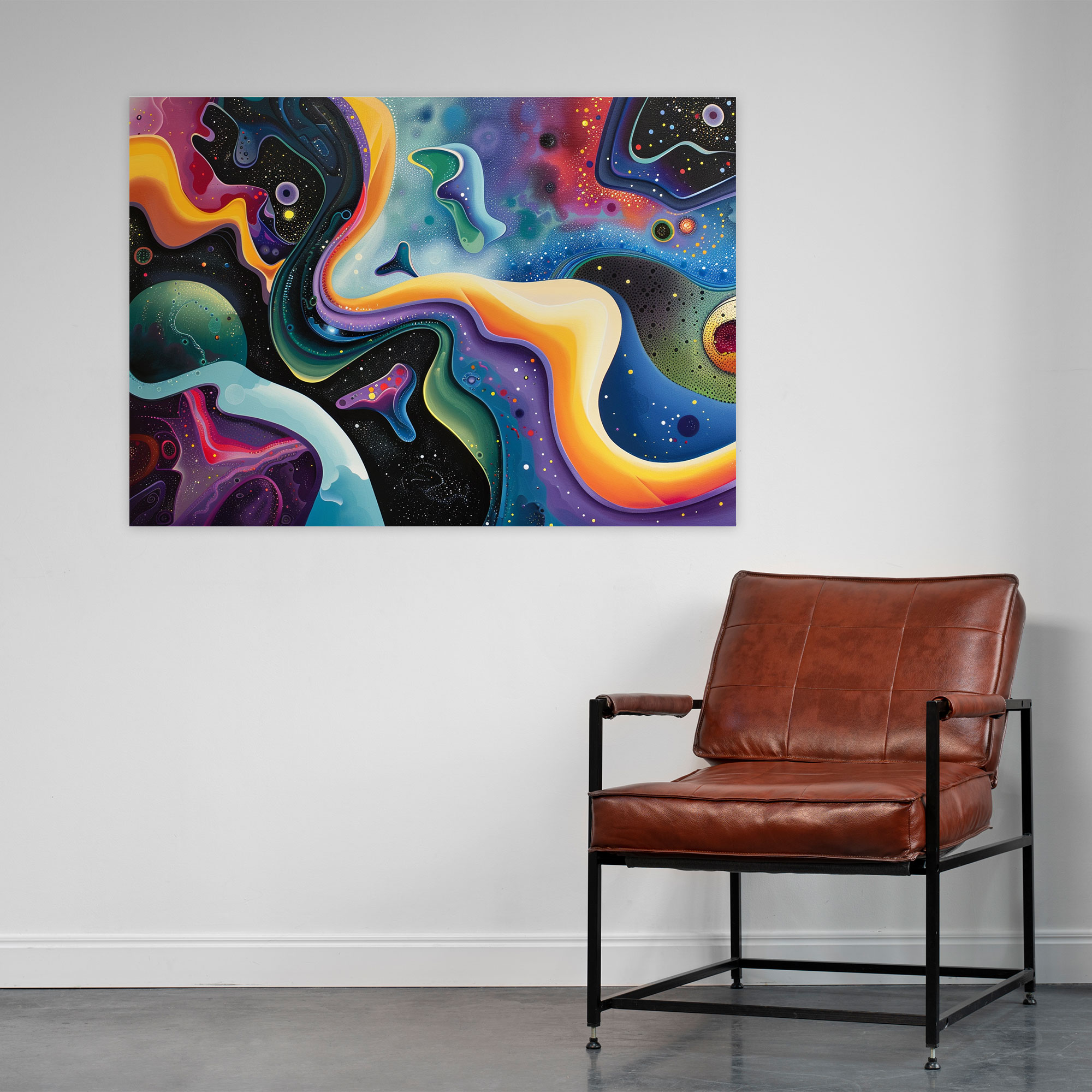 Metaphysical Painting Wall Art - Metaphysical Painting, Canvas, Home Decoration, Wall Art