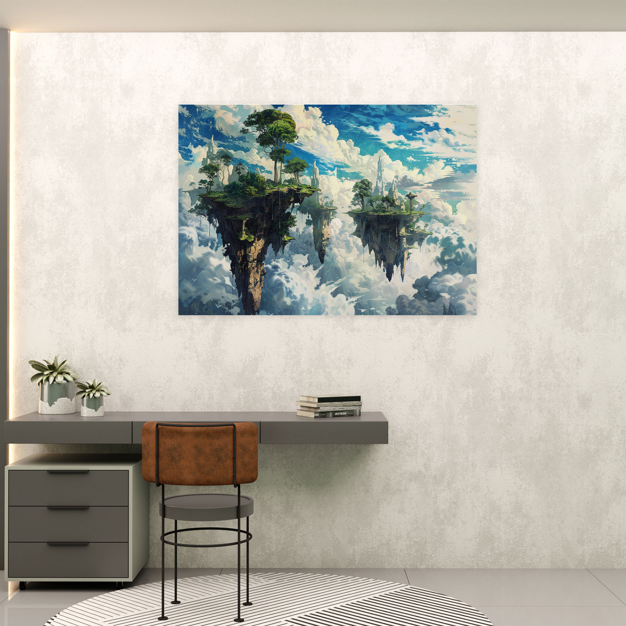 Metaphysical Painting Wall Decoration - Metaphysical Painting, Wall Decoration, Canvas, Home Decoration