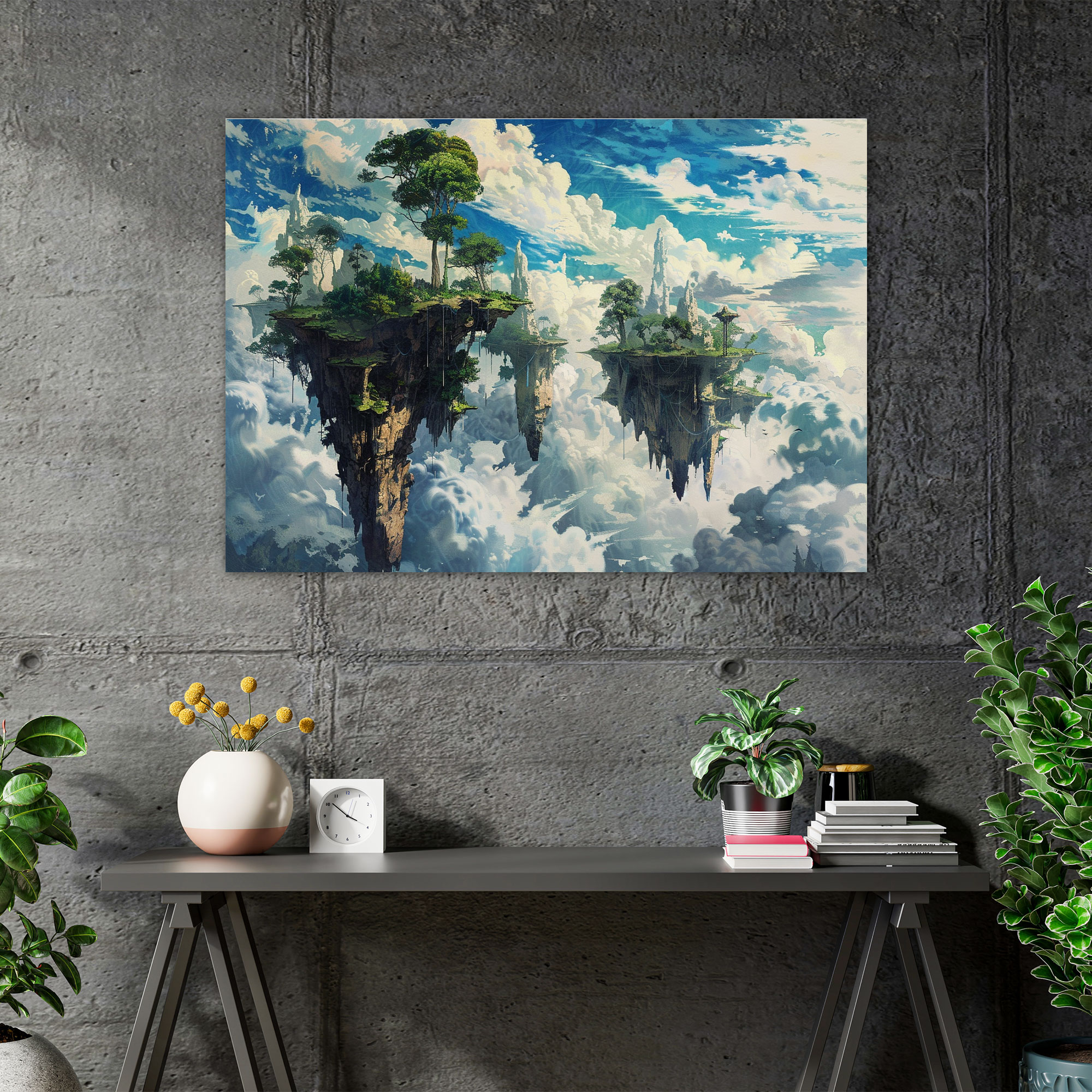 Metaphysical Painting Wall Decoration - Metaphysical Painting, Wall Decoration, Canvas, Home Decoration