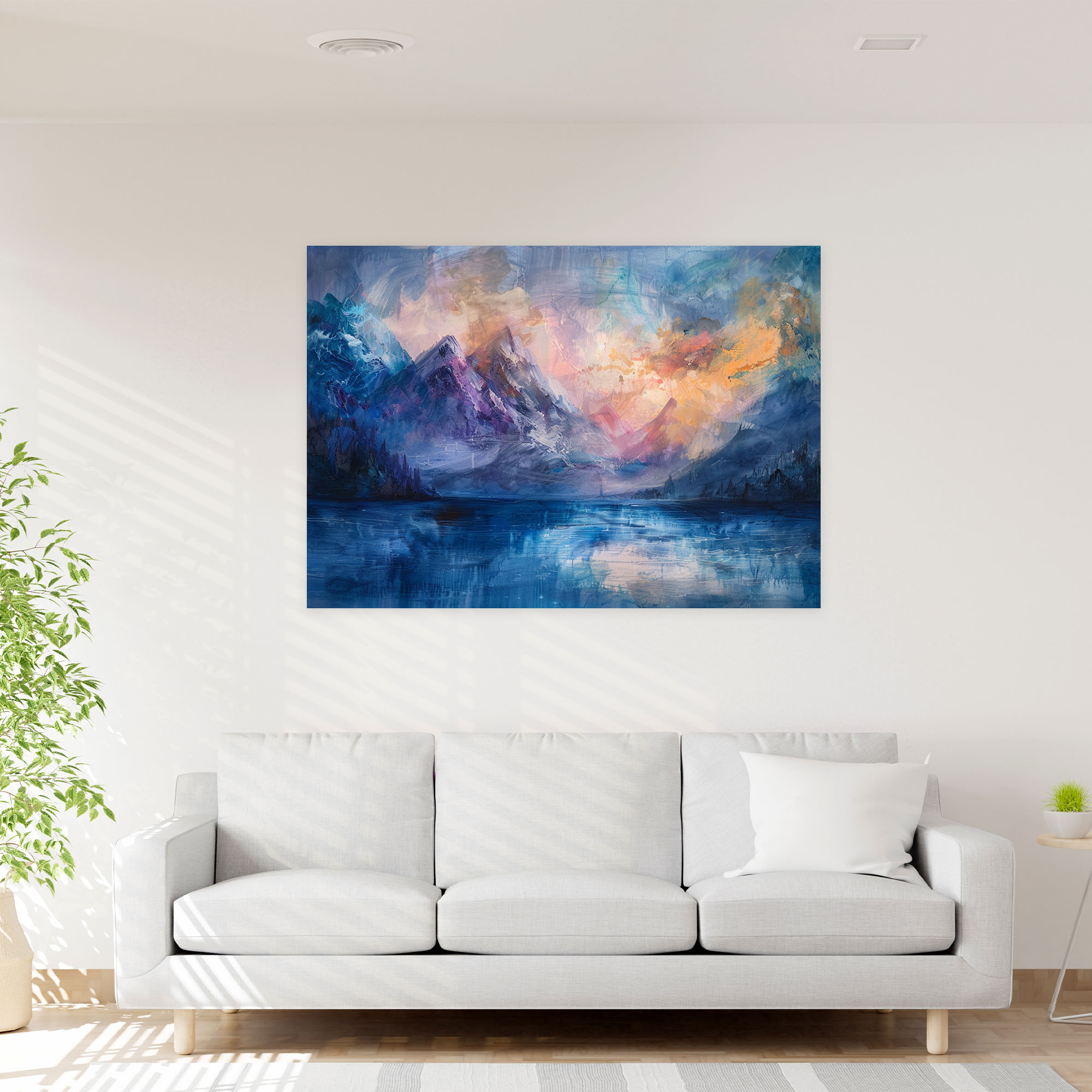Metaphysical Painting Canvas Print - Metaphysical Painting, Home Decoration, Canvas Print, Canvas