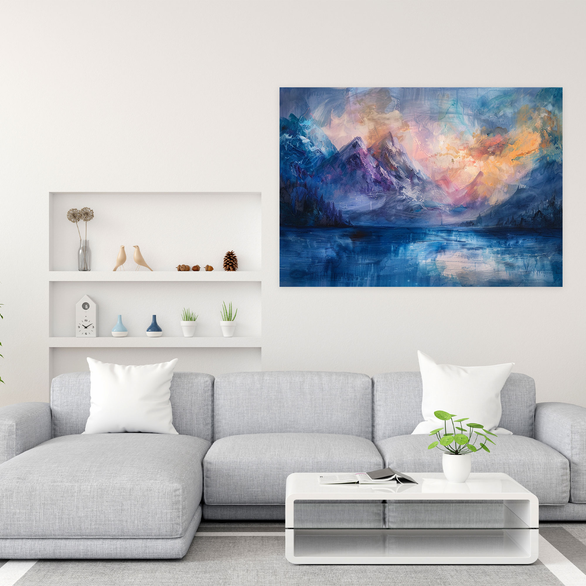 Metaphysical Painting Canvas Print - Metaphysical Painting, Home Decoration, Canvas Print, Canvas