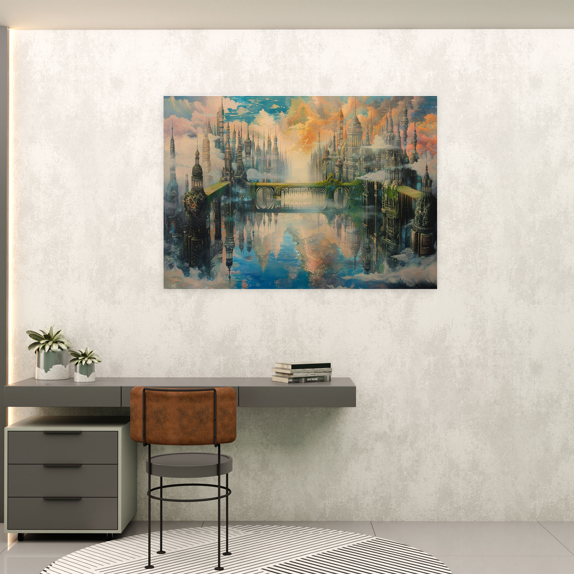 Metaphysical Painting Wall Art - Metaphysical Painting, Wall Art, Metaphysical Painting, Wall Decoration