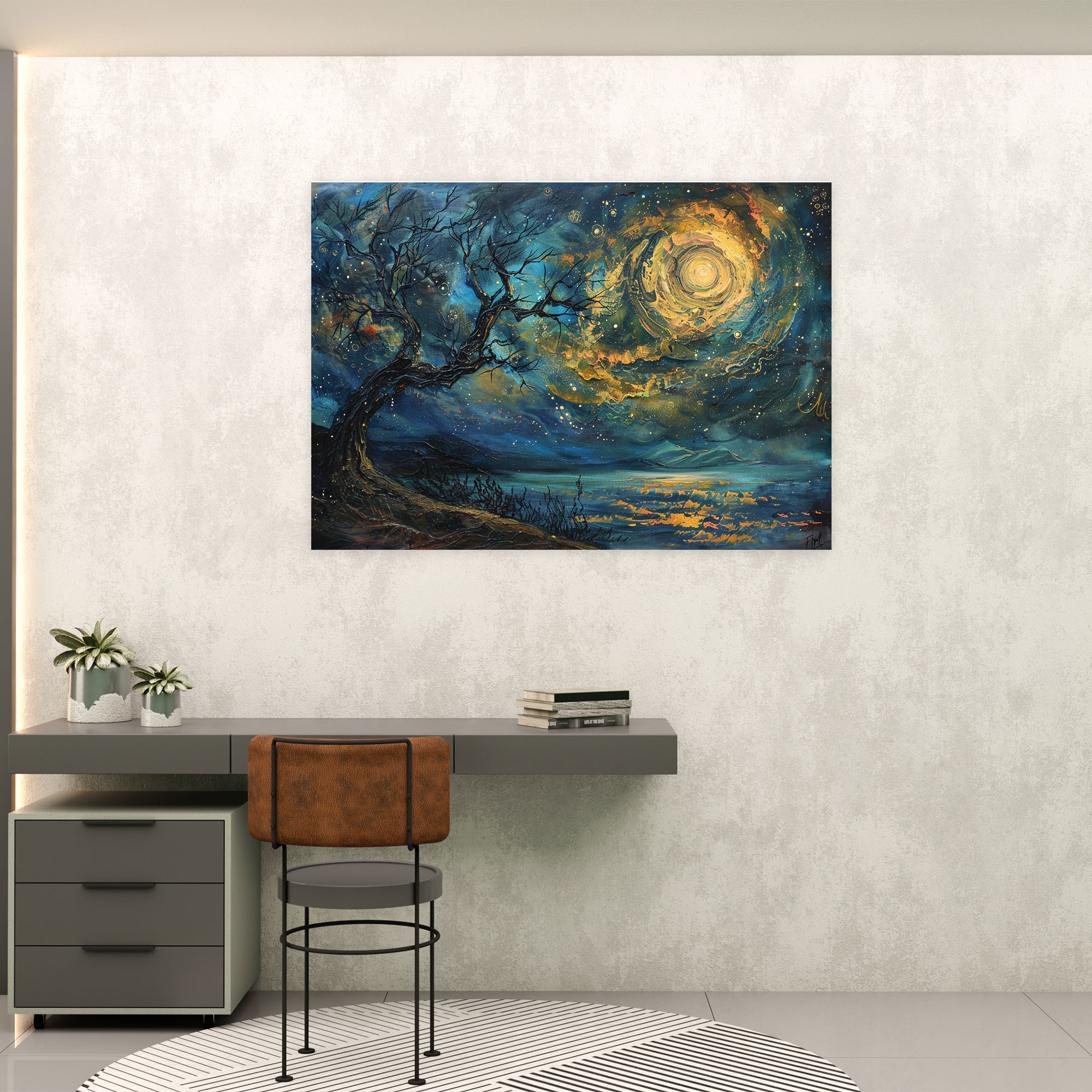 Metaphysical Painting Canvas Print - Metaphysical Painting, Canvas Wall Art, Canvas, Home Decoration