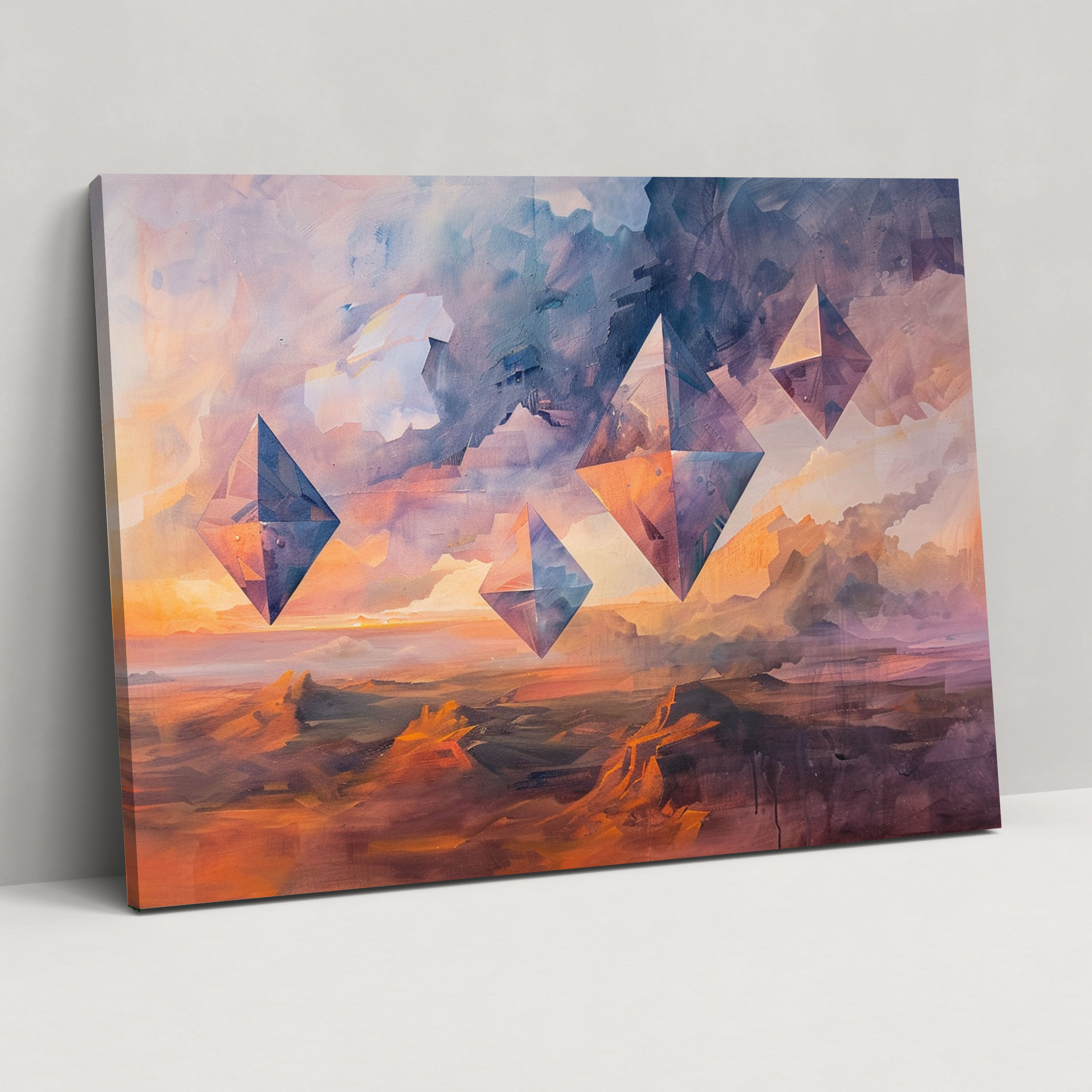 Metaphysical Painting Canvas Print - Metaphysical Painting, Canvas Wall Art, Wall Art, Home Decoration