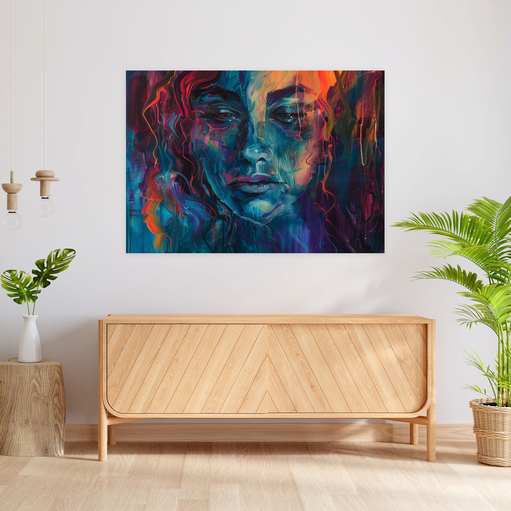 Metaphysical Painting Wall Decoration - Metaphysical Painting, Wall Decoration, Canvas Wall Art, Canvas