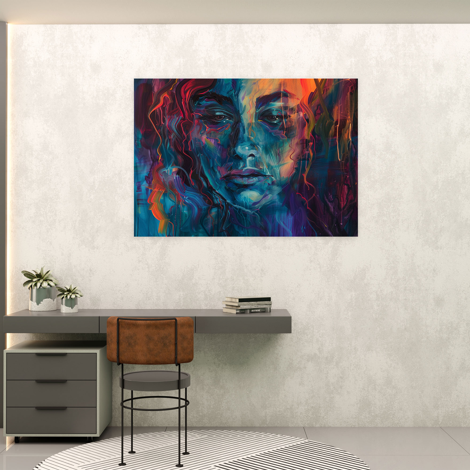 Metaphysical Painting Wall Decoration - Metaphysical Painting, Wall Decoration, Canvas Wall Art, Canvas