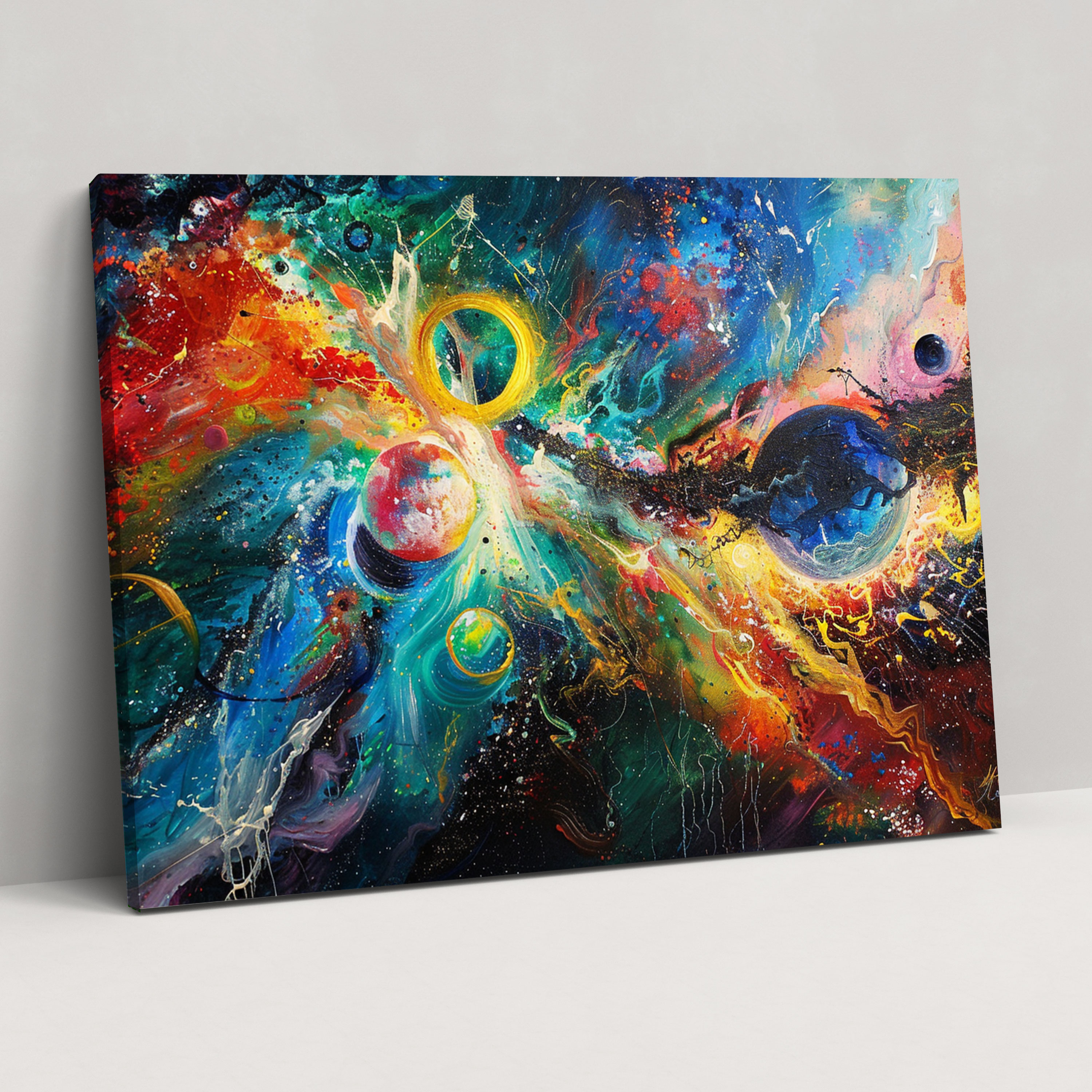 Metaphysical Painting Canvas Print - Metaphysical Painting, Wall Art, Canvas Print, Canvas