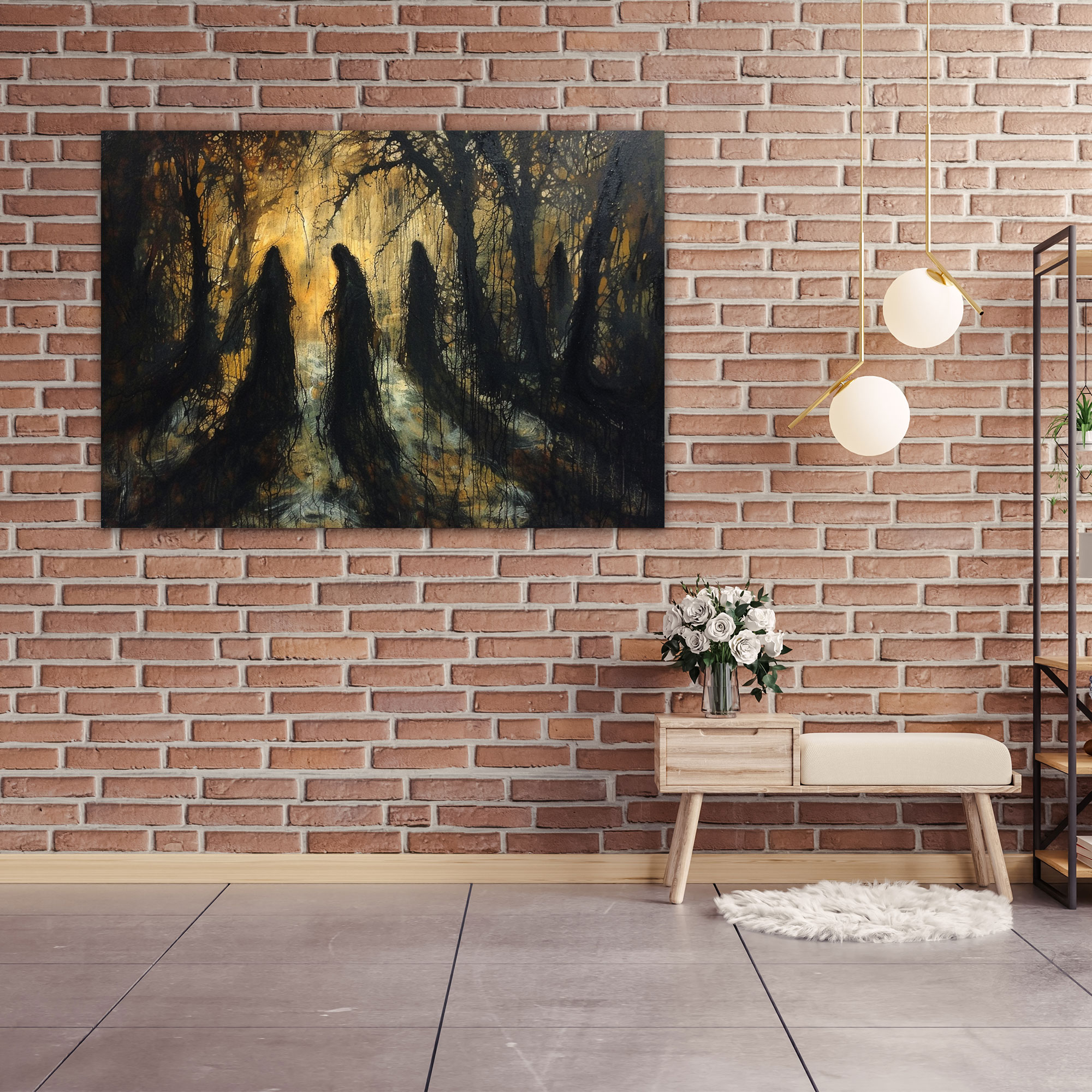 Metaphysical Painting Canvas Print - Metaphysical Painting, Canvas Wall Art, Wall Decoration, Home Decoration