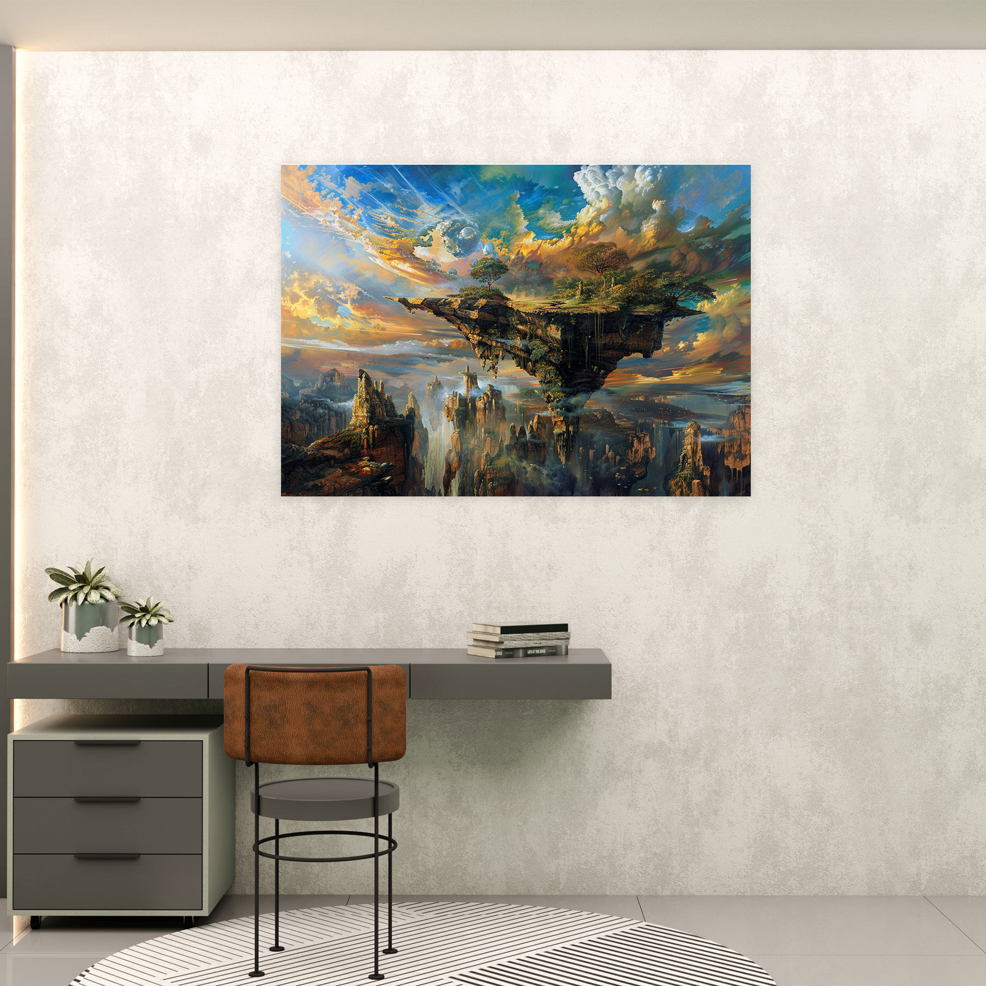 Metaphysical Painting Wall Decoration - Metaphysical Painting, Wall Decoration, Canvas Wall Art, Home Decoration