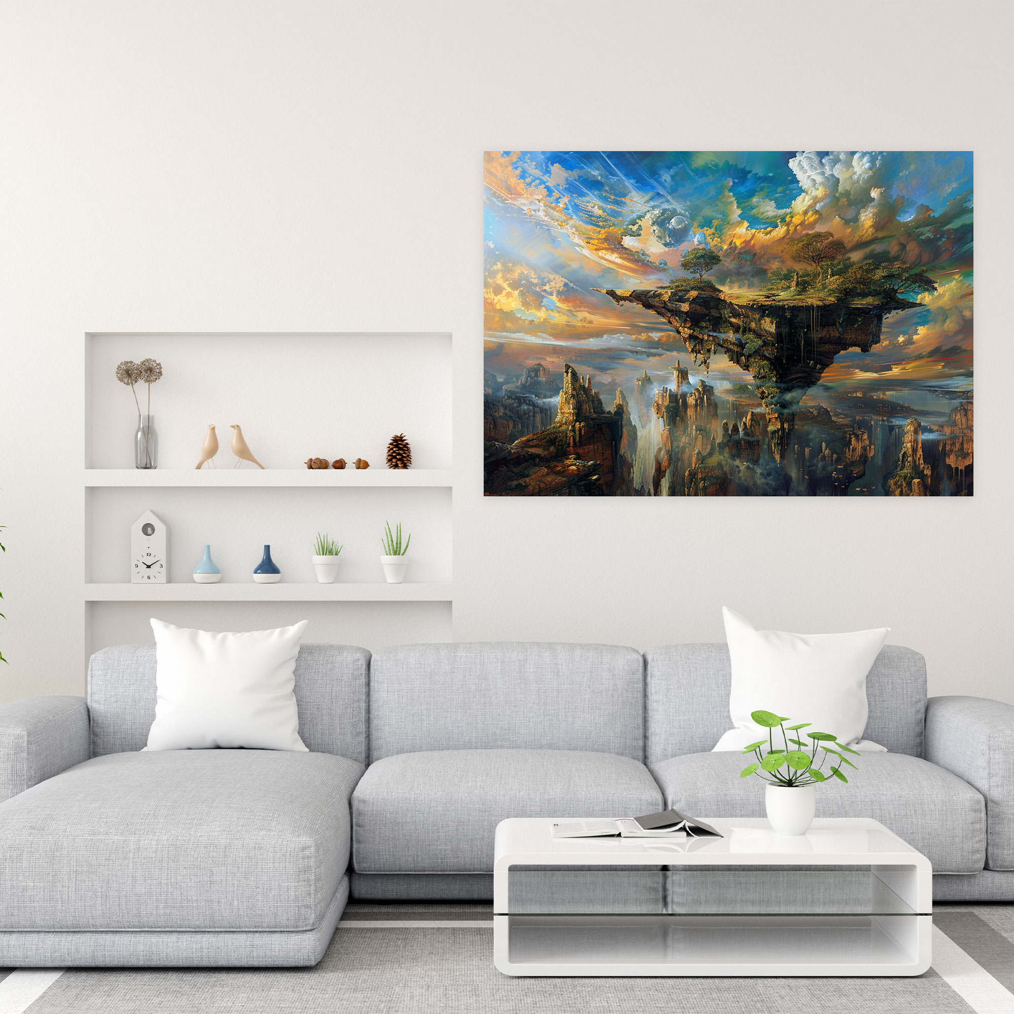 Metaphysical Painting Wall Decoration - Metaphysical Painting, Wall Decoration, Canvas Wall Art, Home Decoration