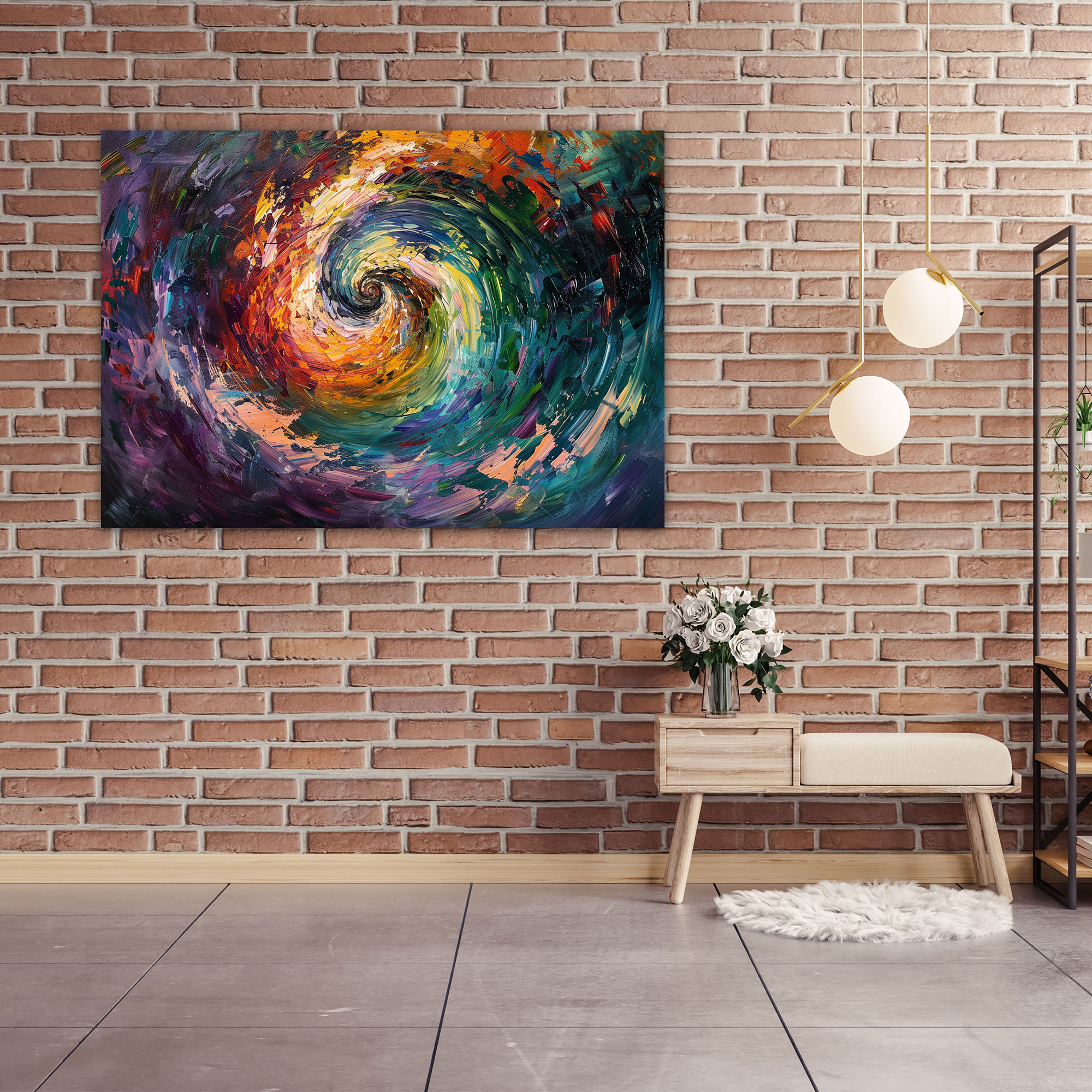 Metaphysical Painting Wall Art - Metaphysical Painting, Home Decoration, Canvas, Canvas Wall Art