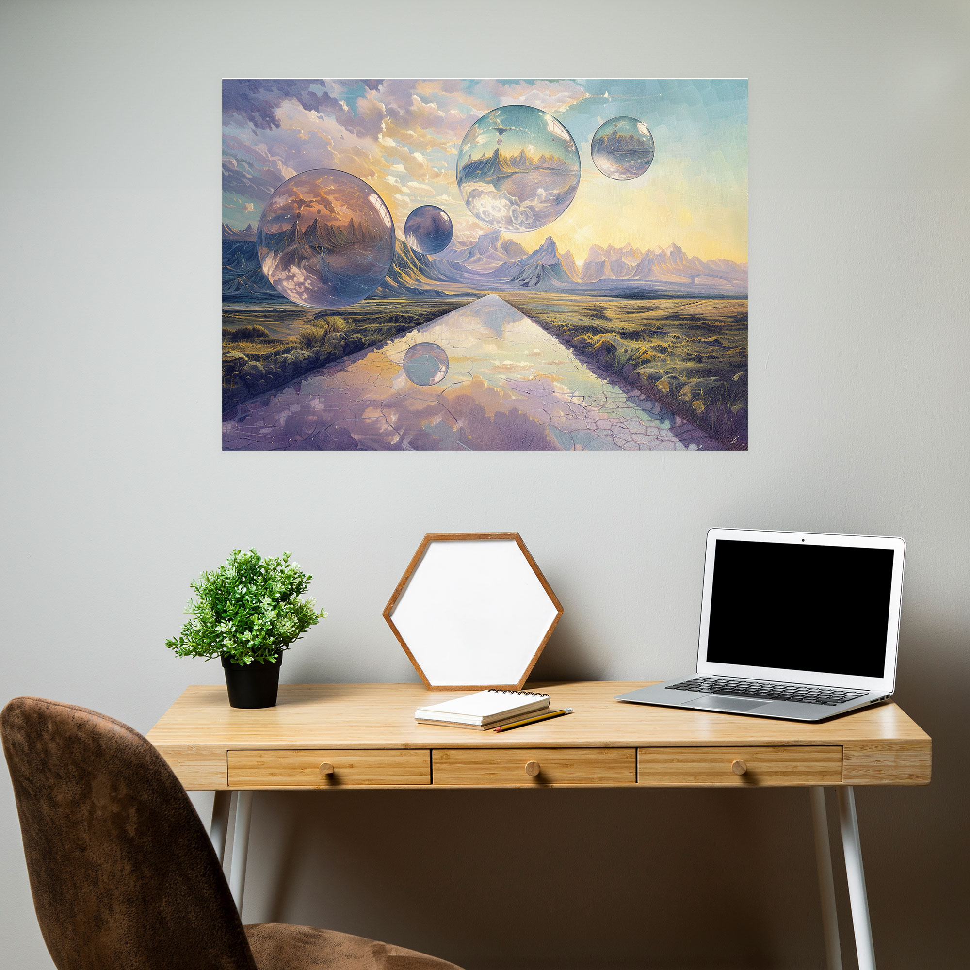 Metaphysical Painting Canvas Print - Metaphysical Painting, Wall Art, Canvas Print, Metaphysical Painting