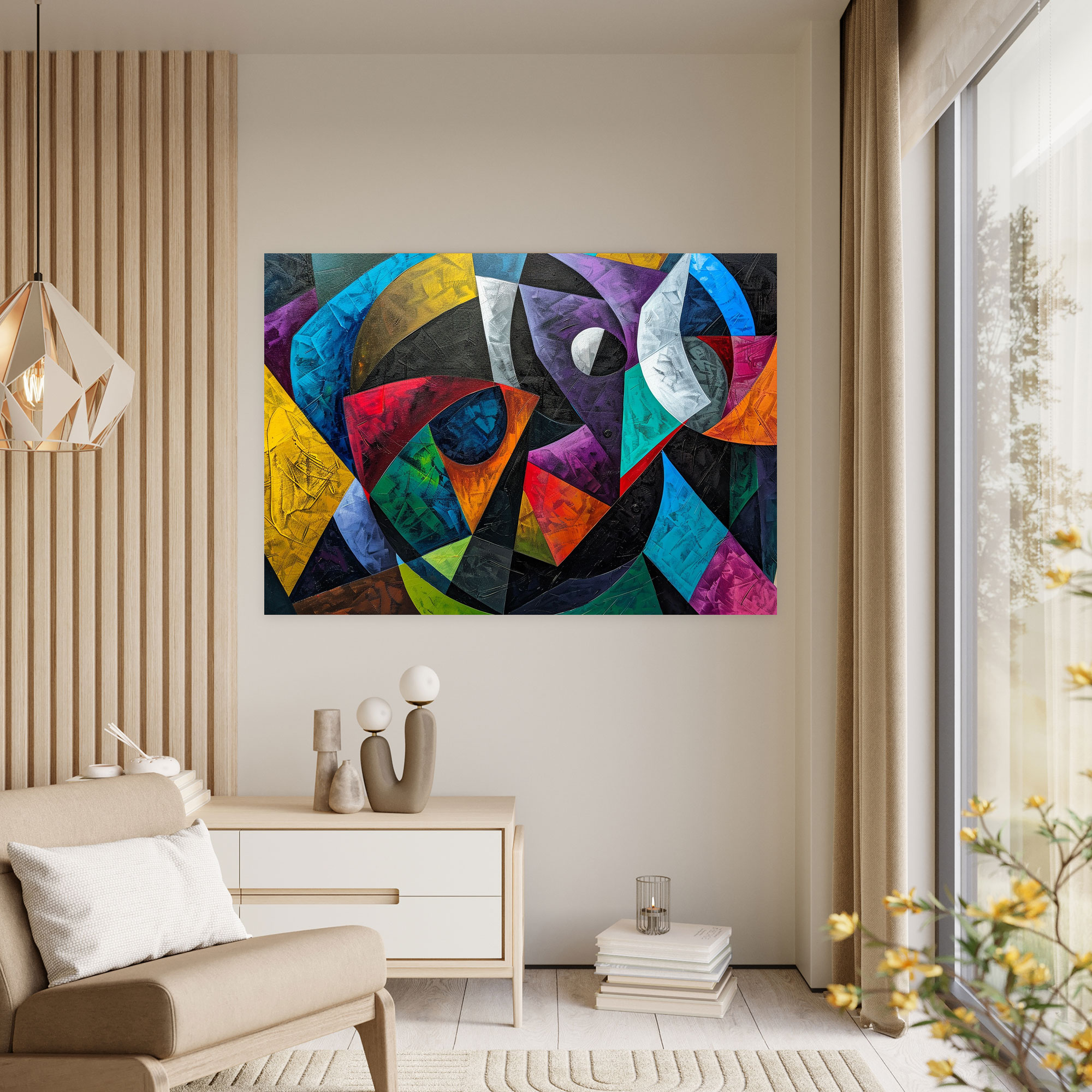 Metaphysical Painting Wall Art - Metaphysical Painting, Canvas, Home Decoration, Metaphysical Painting