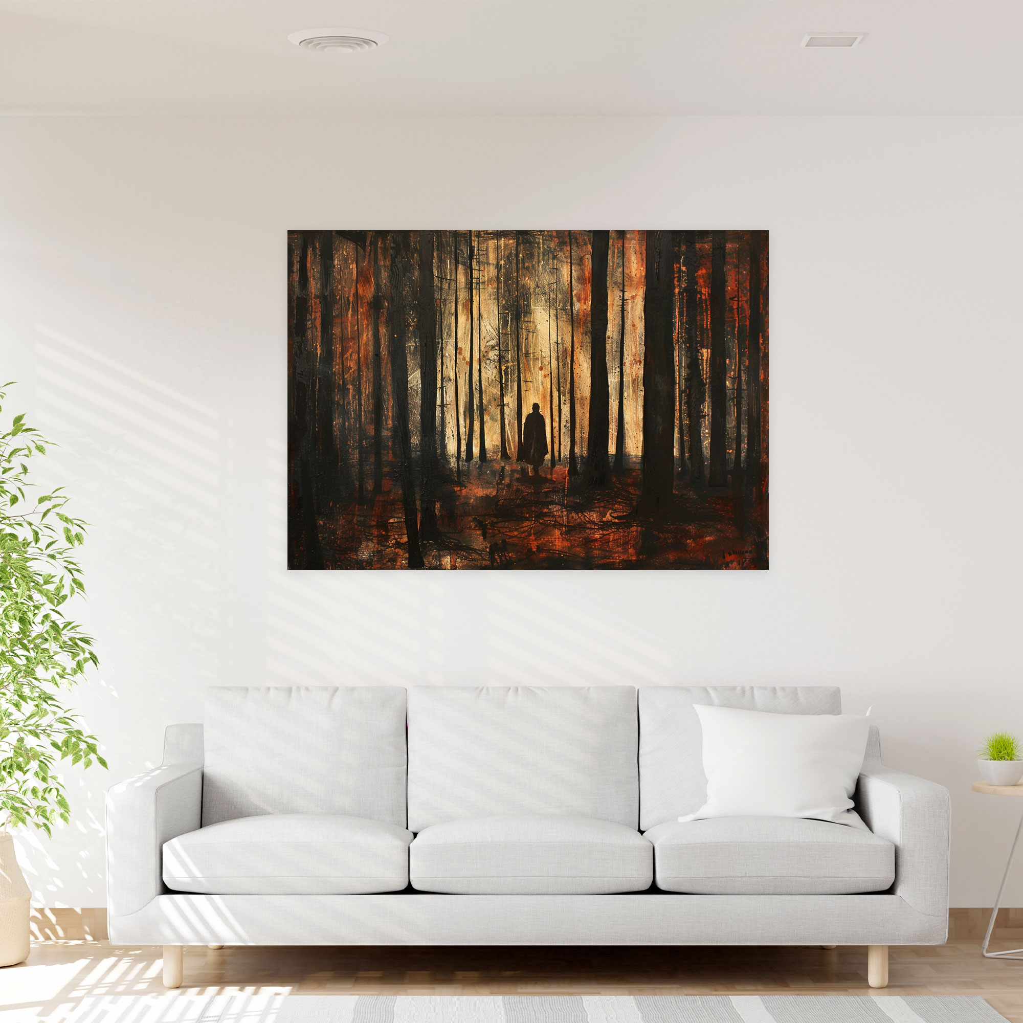 Metaphysical Painting Canvas Print - Metaphysical Painting, Canvas Print, Home Decoration, Canvas Wall Art