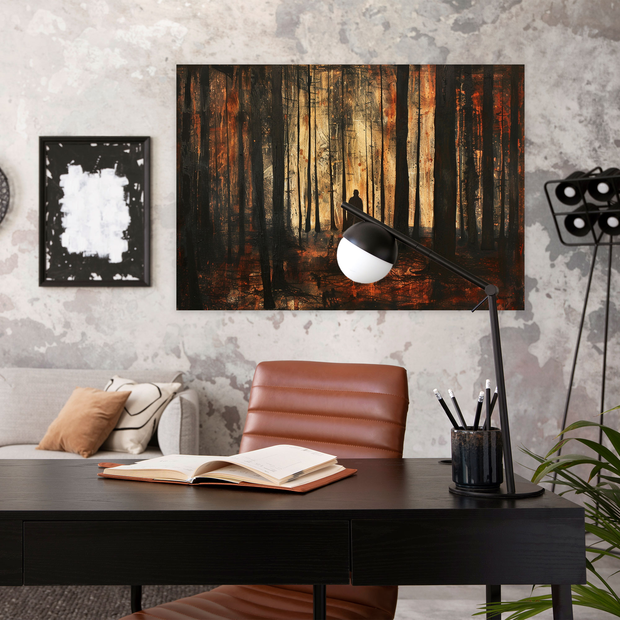 Metaphysical Painting Canvas Print - Metaphysical Painting, Canvas Print, Home Decoration, Canvas Wall Art