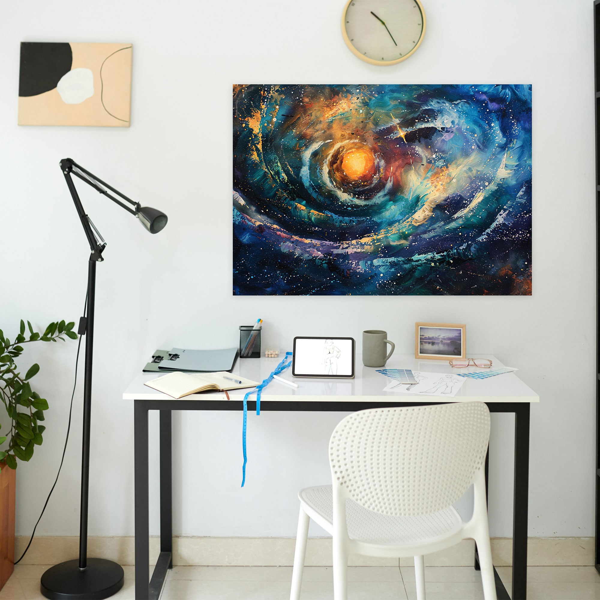 Metaphysical Painting Wall Decoration - Metaphysical Painting, Canvas, Metaphysical Painting, Canvas Wall Art