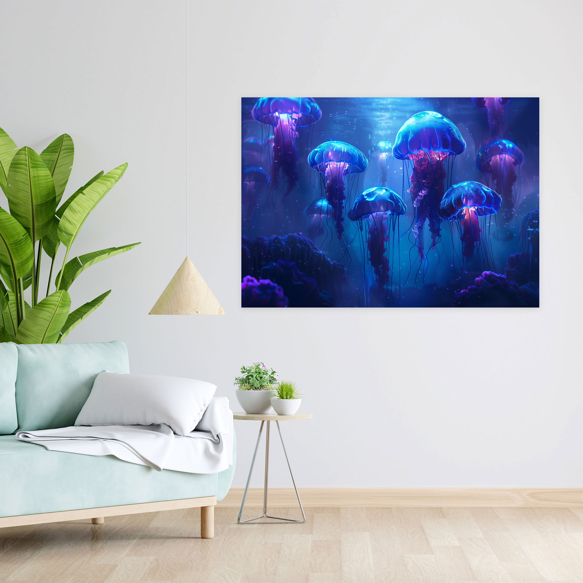 Metaphysical Painting Canvas Print - Metaphysical Painting, Home Decoration, Wall Decoration, Metaphysical Painting