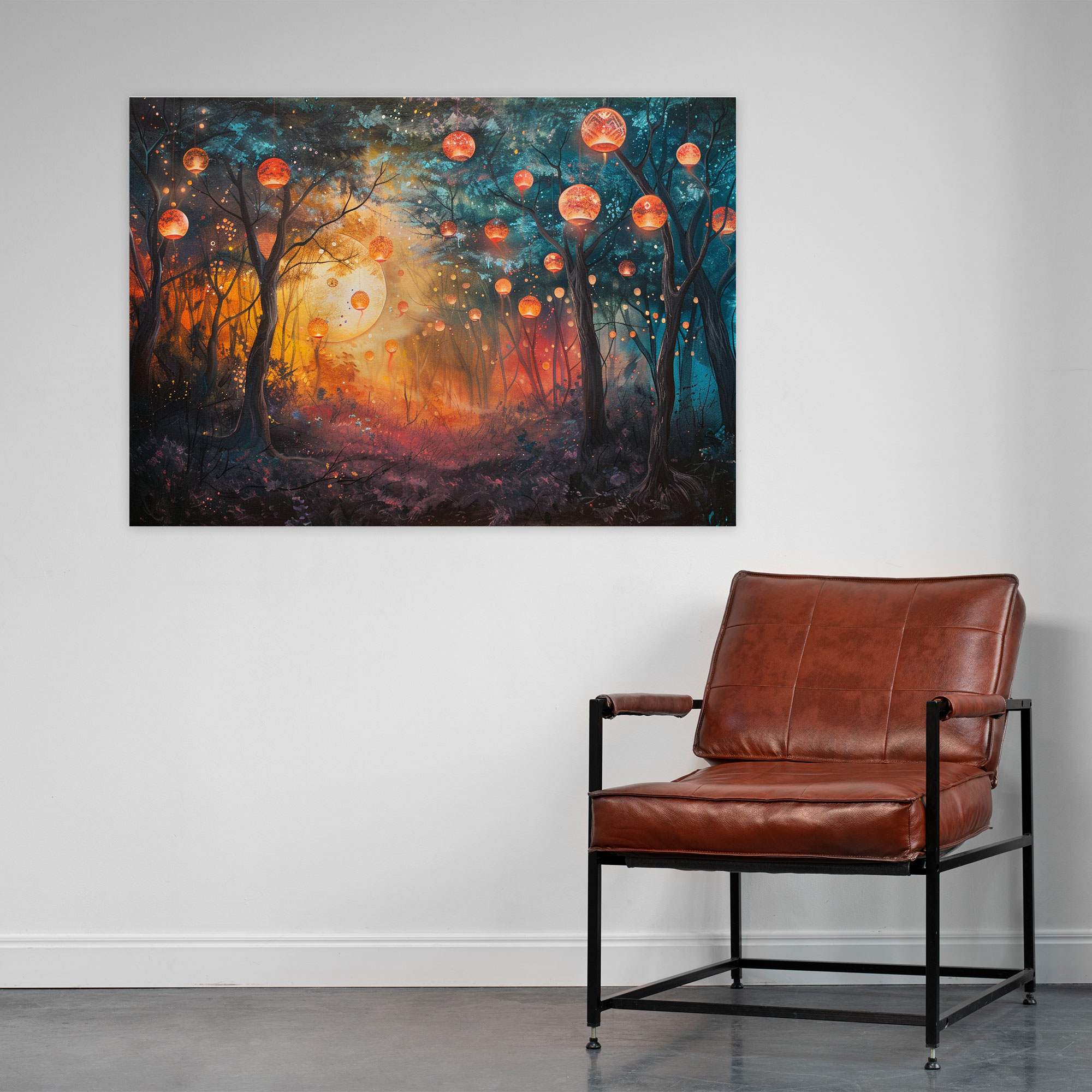 Metaphysical Painting Canvas Print - Metaphysical Painting, Canvas Wall Art, Home Decoration, Canvas