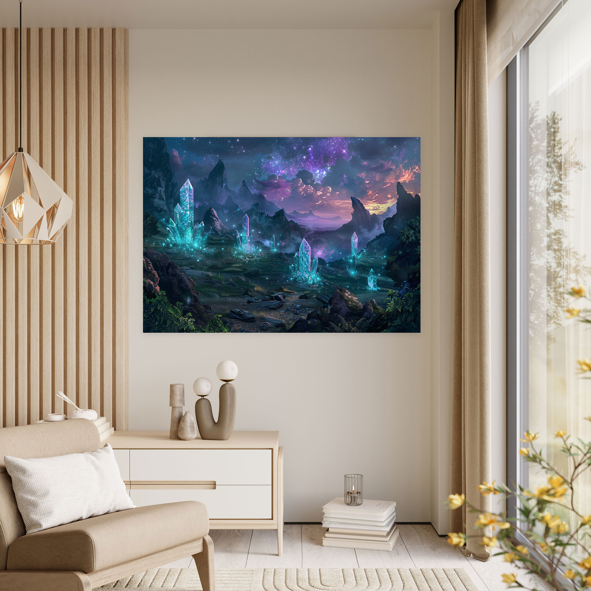 Metaphysical Painting Canvas Print - Metaphysical Painting, Home Decoration, Metaphysical Painting, Canvas Print