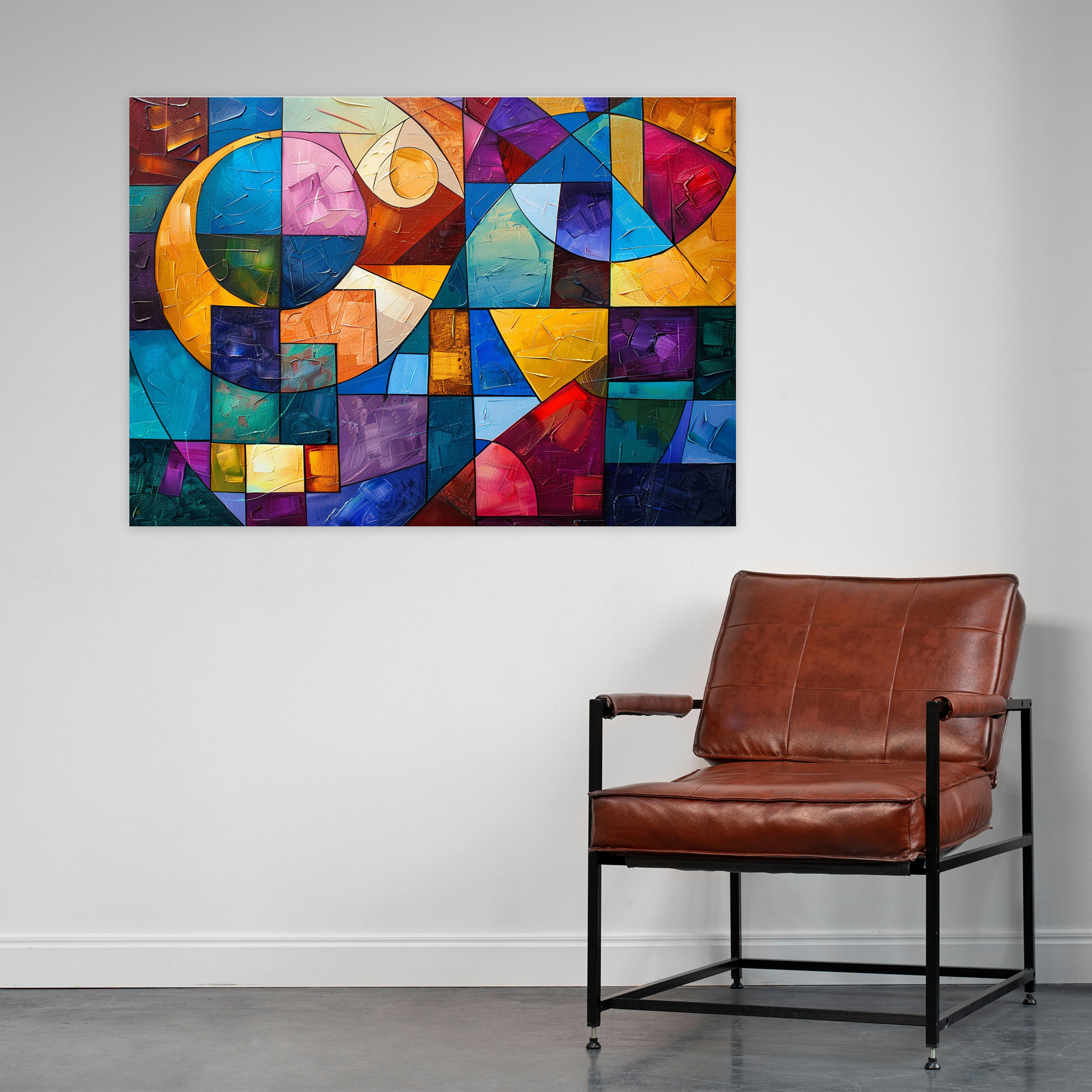 Metaphysical Painting Canvas Print - Metaphysical Painting, Metaphysical Painting, Canvas Print, Abstract
