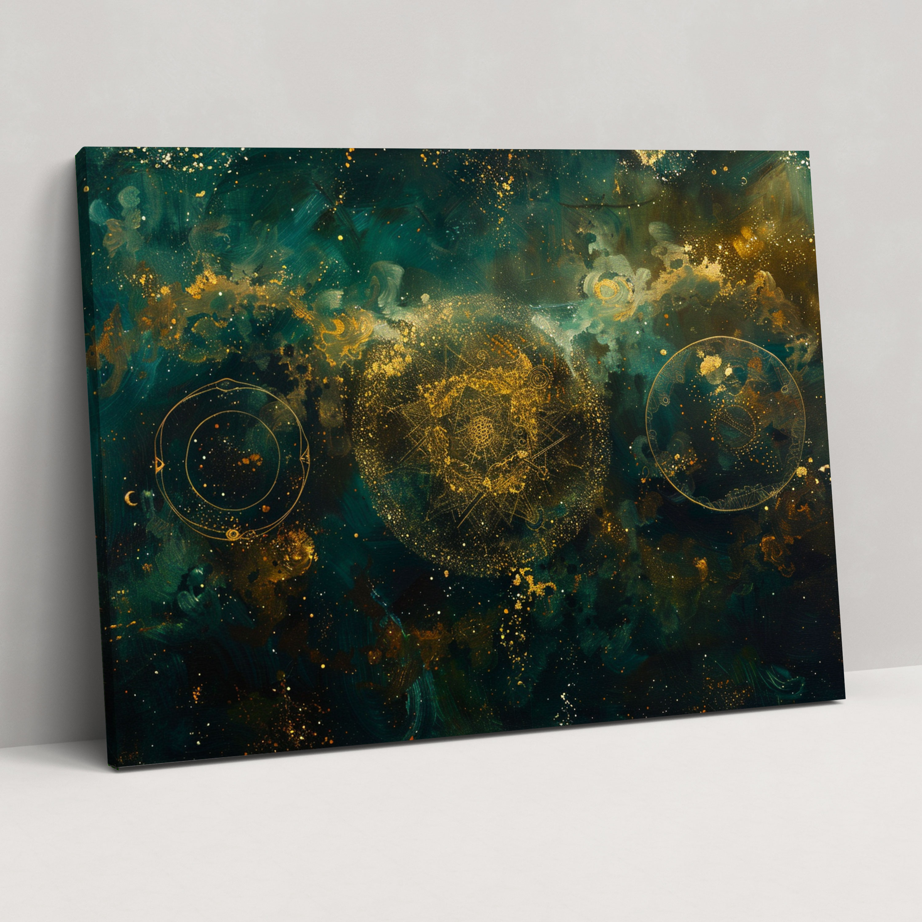 Metaphysical Painting Wall Decoration - Metaphysical Painting, Enigmatic Symbols, Metaphysical Painting, Metaphysical Art
