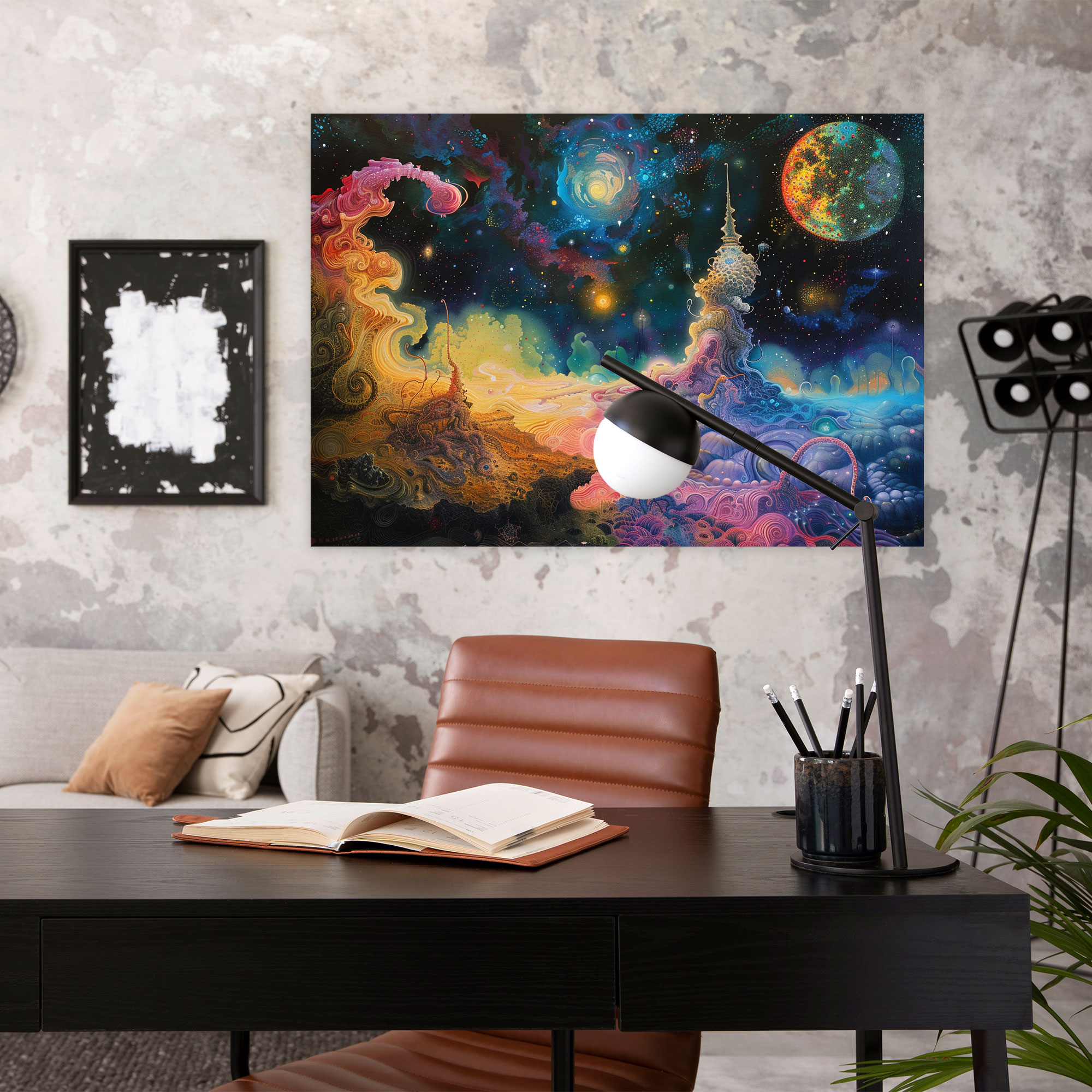 Metaphysical Painting Canvas Print - Metaphysical Painting, Canvas, Metaphysical Painting, Canvas Print