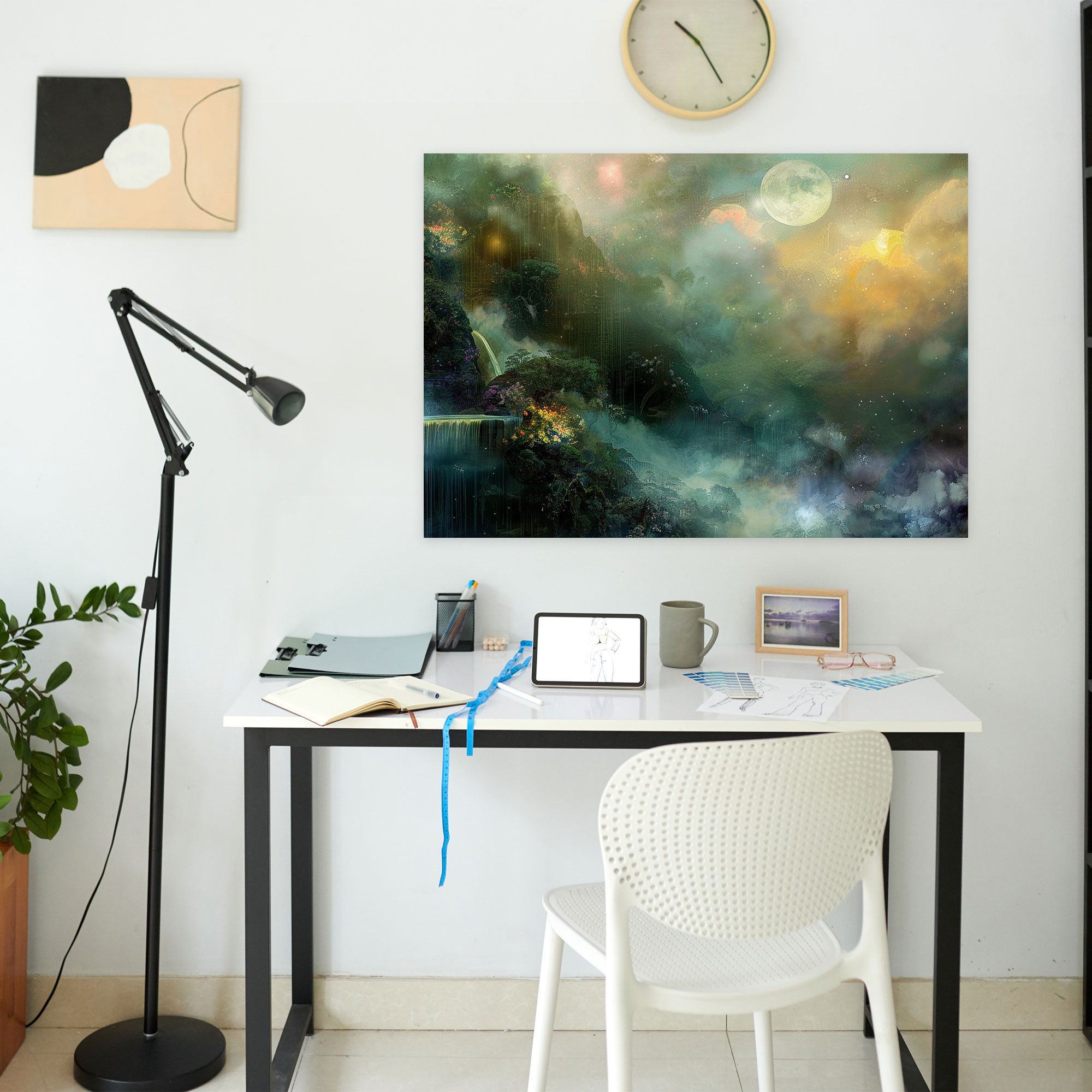 Metaphysical Painting Wall Art - Metaphysical Painting, Canvas Wall Art, Wall Art, Canvas Print