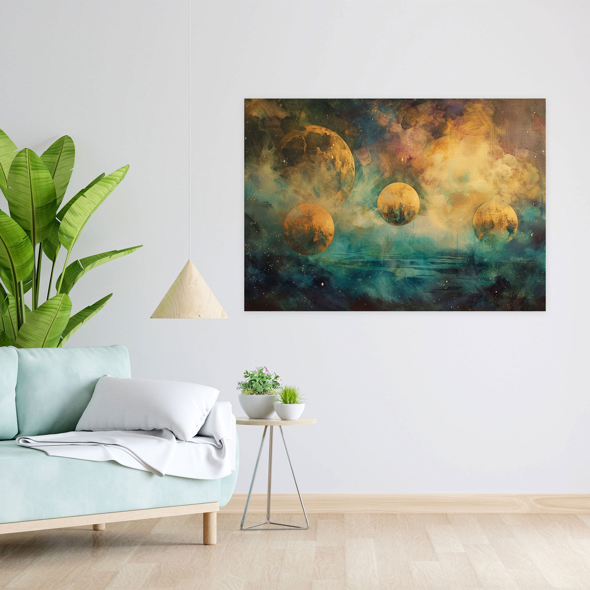 Metaphysical Painting Canvas Print - Metaphysical Painting, Canvas Wall Art, Wall Art, Canvas Print