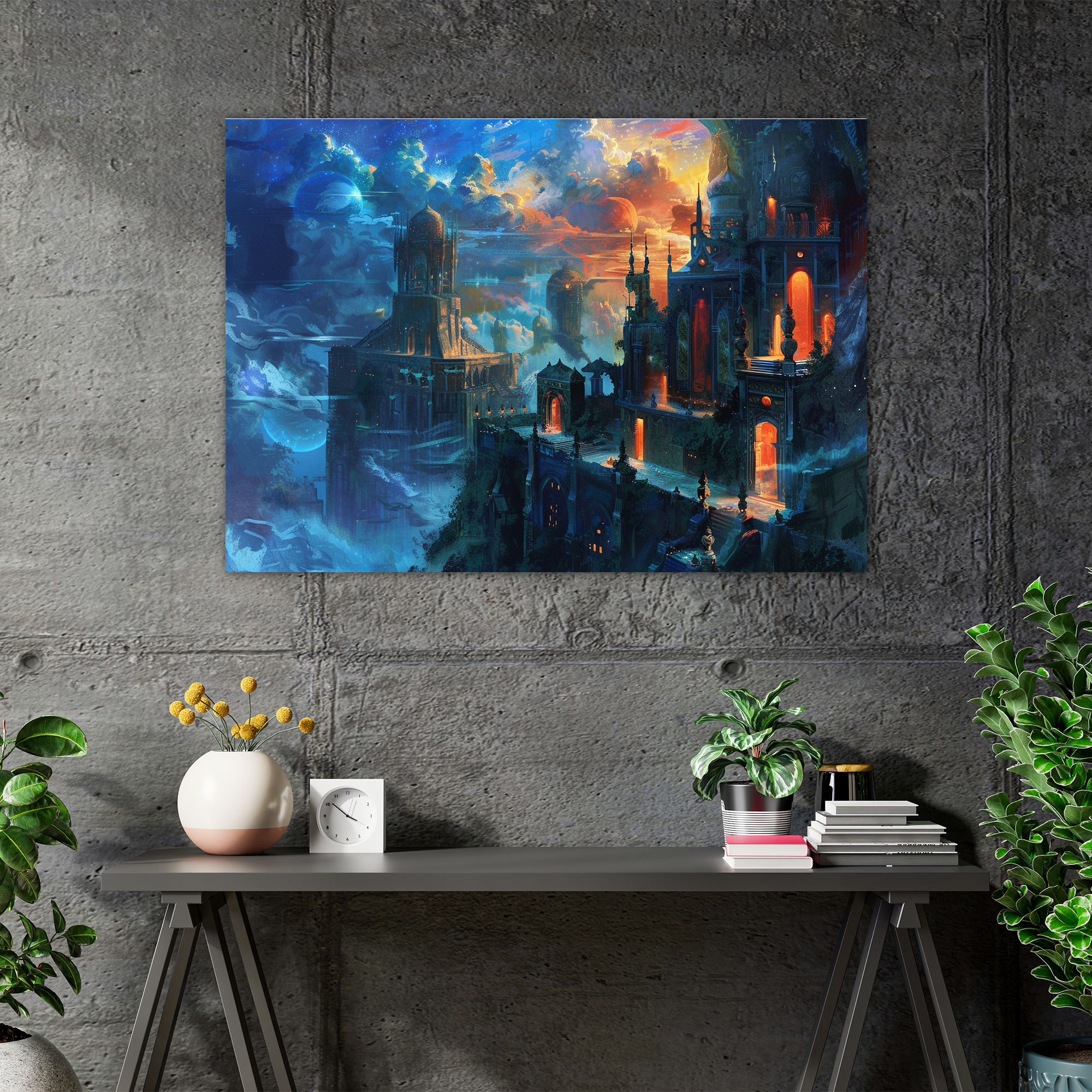 Metaphysical Painting Canvas Print - Metaphysical Painting, Canvas, Canvas Wall Art, Canvas Print